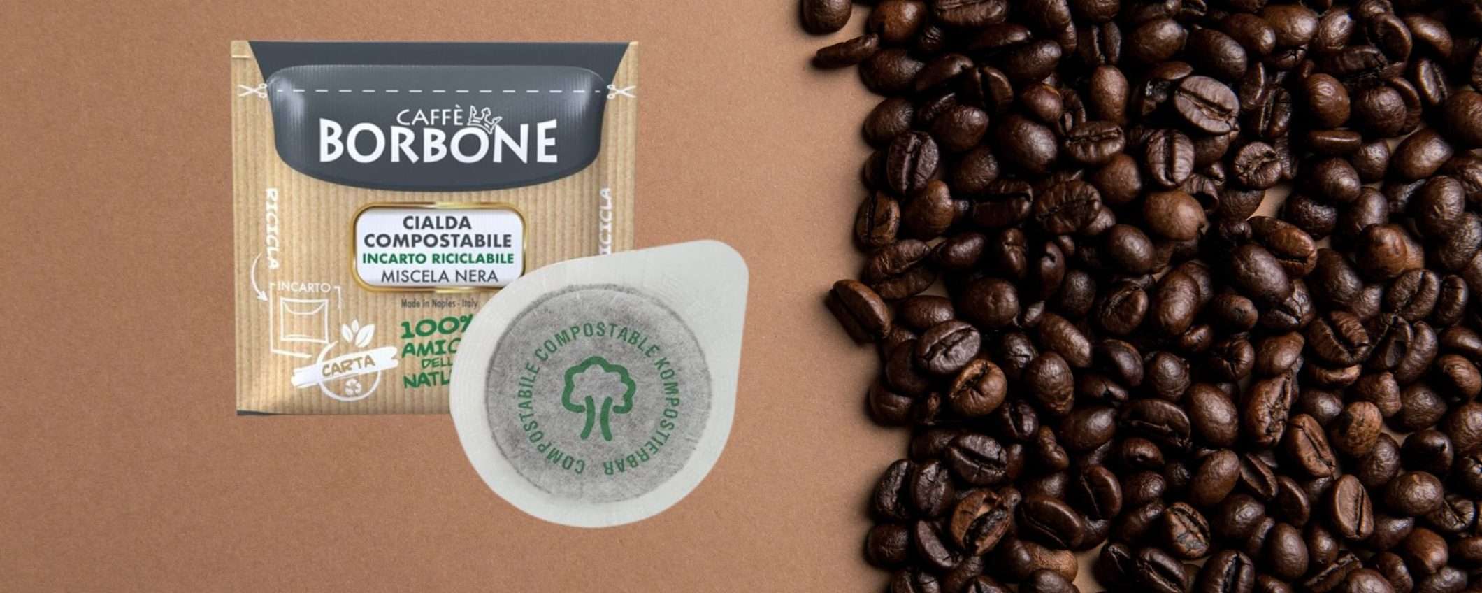 Cialde compostabili Caffè Borbone Miscela Nera: 100 a soli 13€ su Amazon Cialde compostabili Caffè Borbone Miscela Nera: 100 a soli 13€ su Amazon
