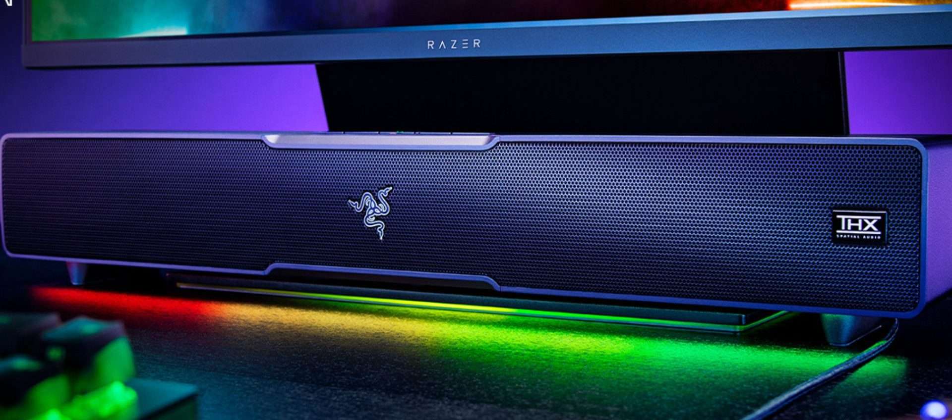 Soundbar Razer Leviathan V2, prezzo bomba: suono potente, RGB e subwoofer Soundbar Razer Leviathan V2, prezzo bomba: suono potente, RGB e subwoofer