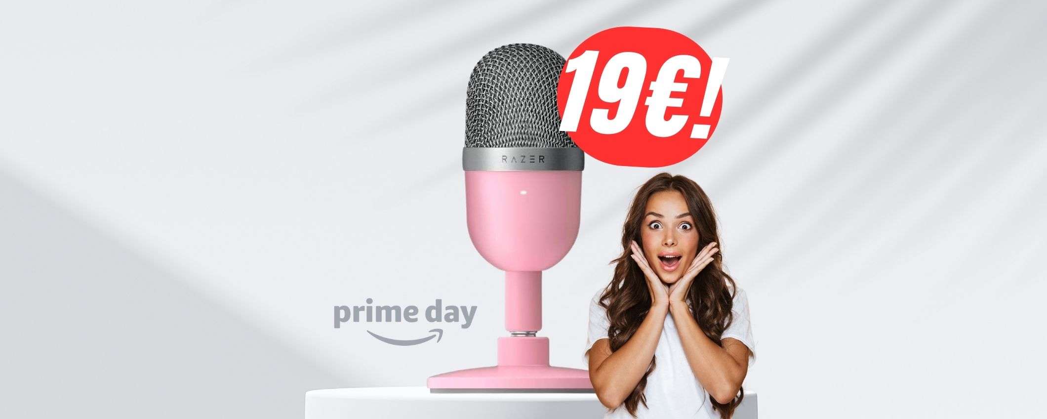 PREZZO SHOCK per il microfono Razer al -58% (lo paghi solo 19€!) PREZZO SHOCK per il microfono Razer al -58% (lo paghi solo 19€!)
