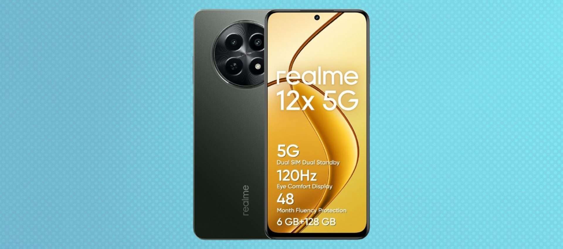 Realme 12X 5G in offerta: con lo sconto del 32% lo paghi solo 135€ Realme 12X 5G in offerta: con lo sconto del 32% lo paghi solo 135€