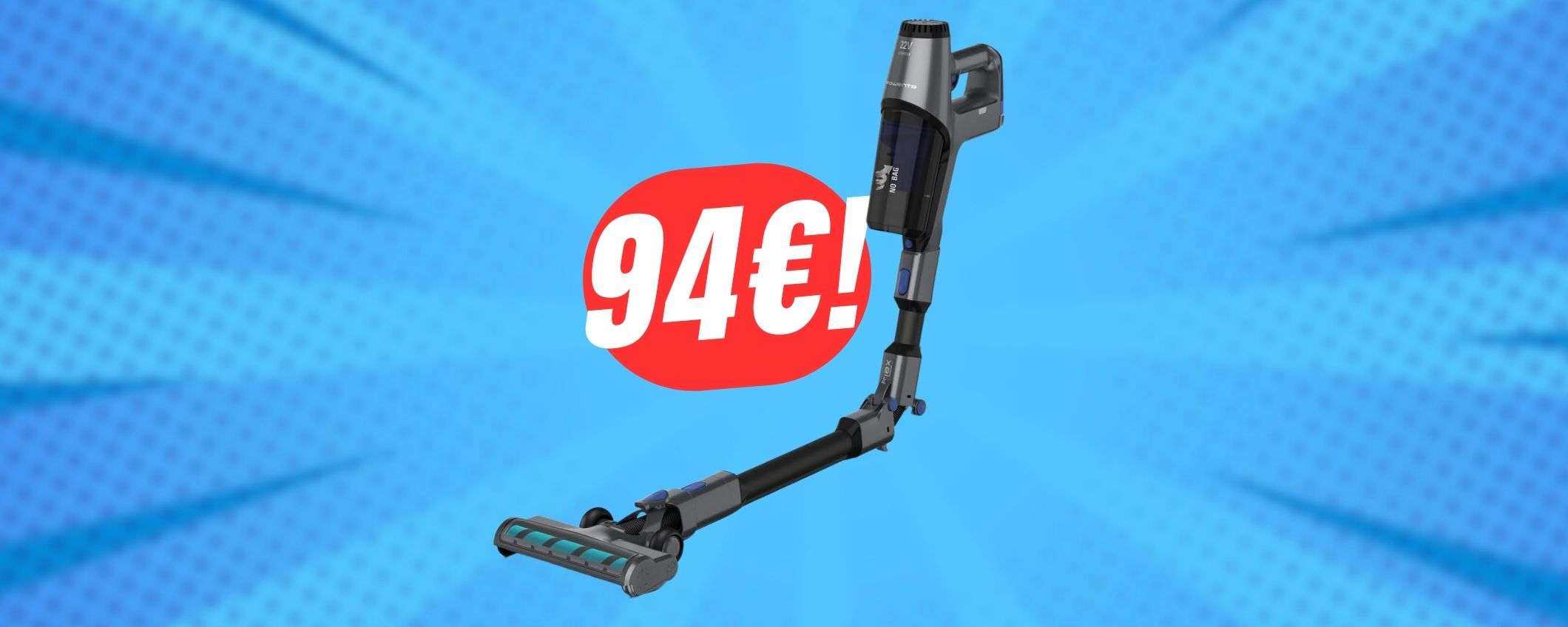 L'aspirapolvere SENZA FILI e PIEGHEVOLE di Rowenta a 94€ è perfetto! L'aspirapolvere SENZA FILI e PIEGHEVOLE di Rowenta a 94€ è perfetto!