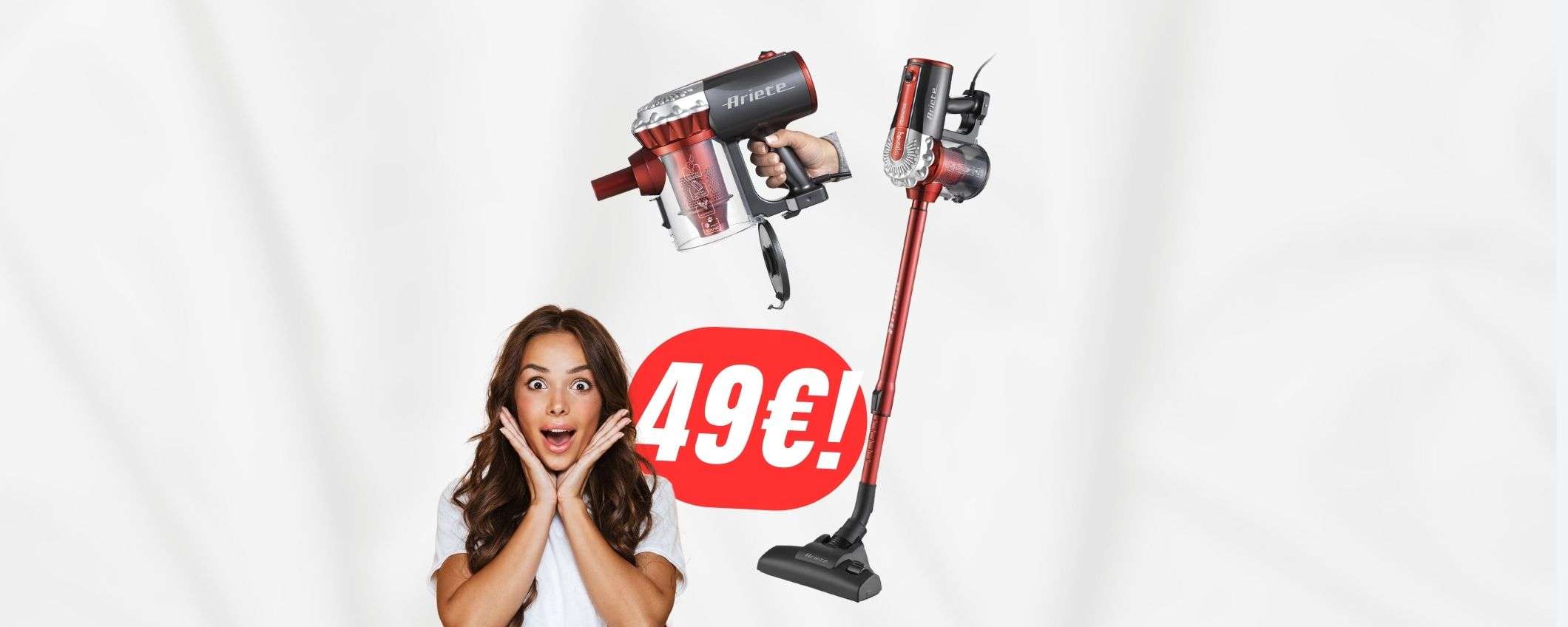 SCOPA ELETTRICA 2in1 di Ariete a soli 49€ grazie a questo COUPON! SCOPA ELETTRICA 2in1 di Ariete a soli 49€ grazie a questo COUPON!