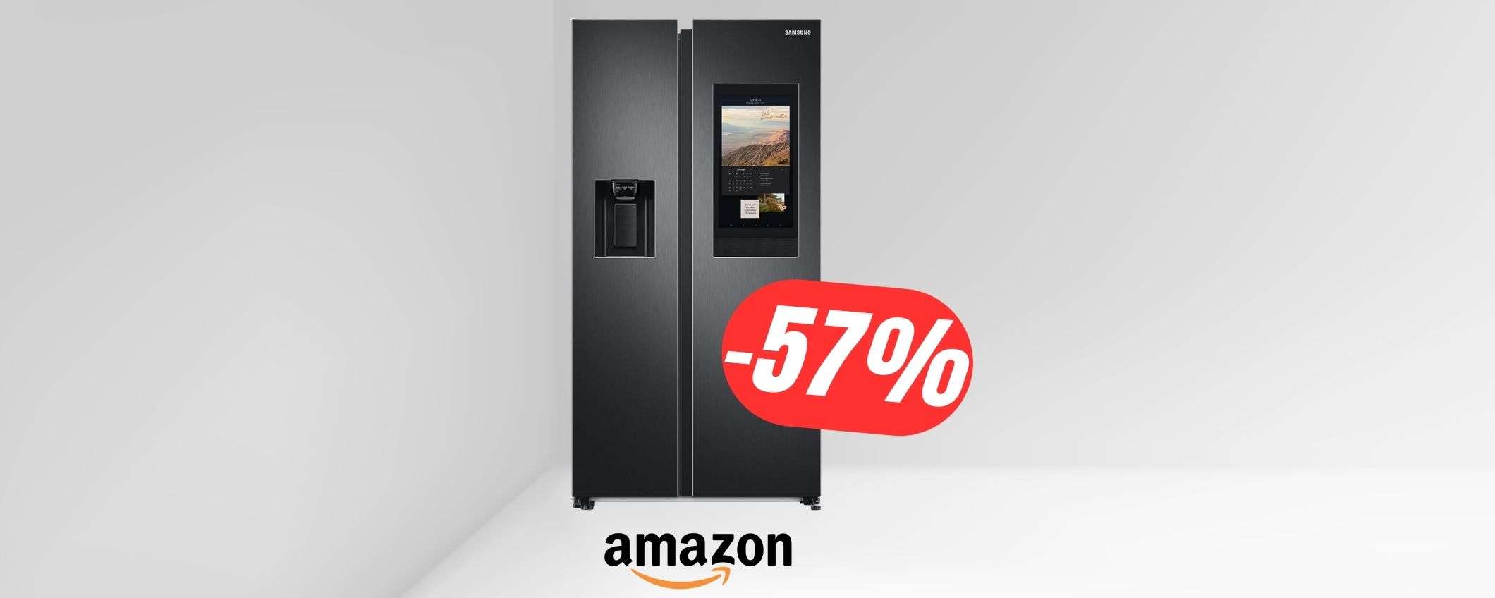 Risparmia -2.149€ sul FRIGORIFERO con DISPLAY di Samsung: lo sconto del -57% è follia! Risparmia -2.149€ sul FRIGORIFERO con DISPLAY di Samsung: lo sconto del -57% è follia!