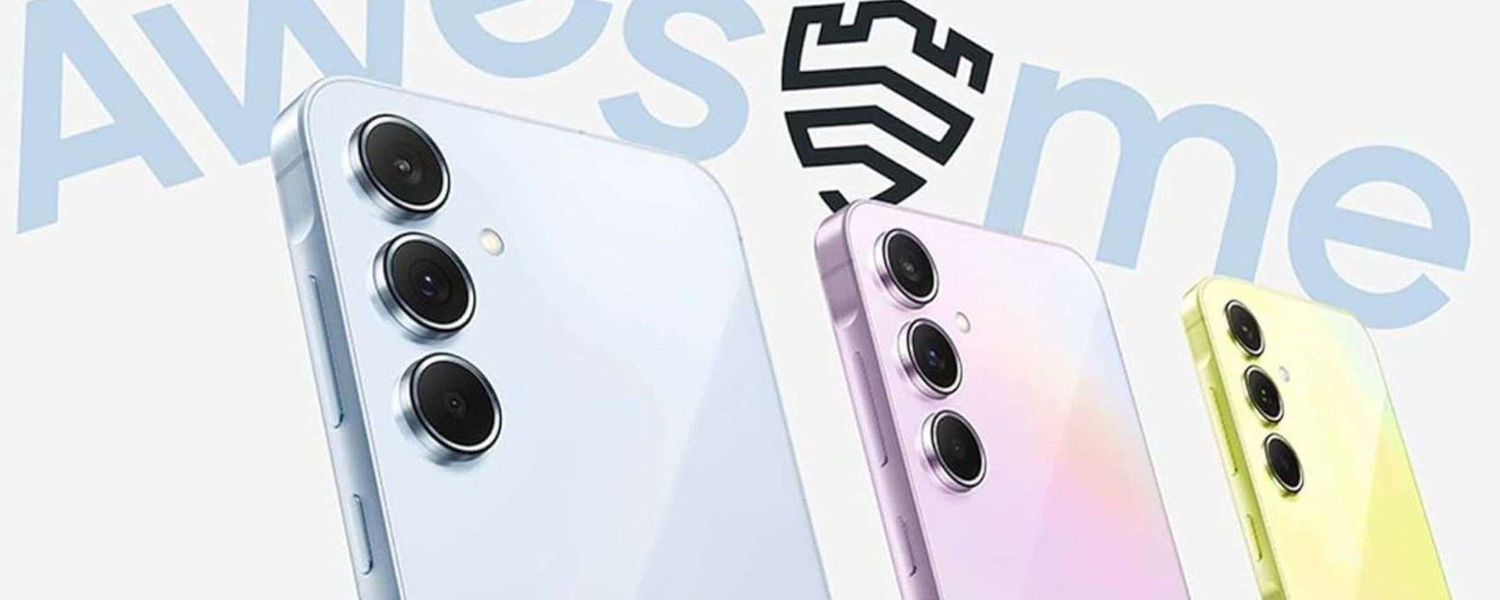Samsung Galaxy A55: a QUESTO PREZZO è il re della fascia media (-161€) Samsung Galaxy A55: a QUESTO PREZZO è il re della fascia media (-161€)