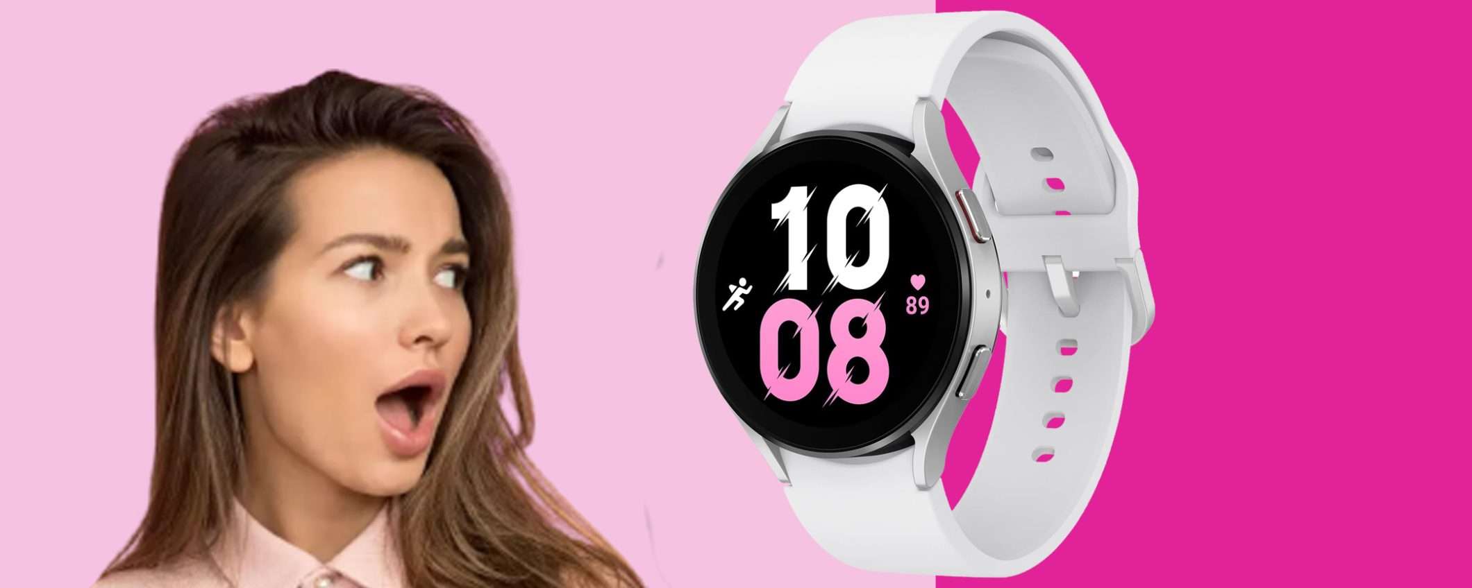 Samsung Smartwatch Galaxy Watch5 44 mm: MEGA sconto del 33% Samsung Smartwatch Galaxy Watch5 44 mm: MEGA sconto del 33%