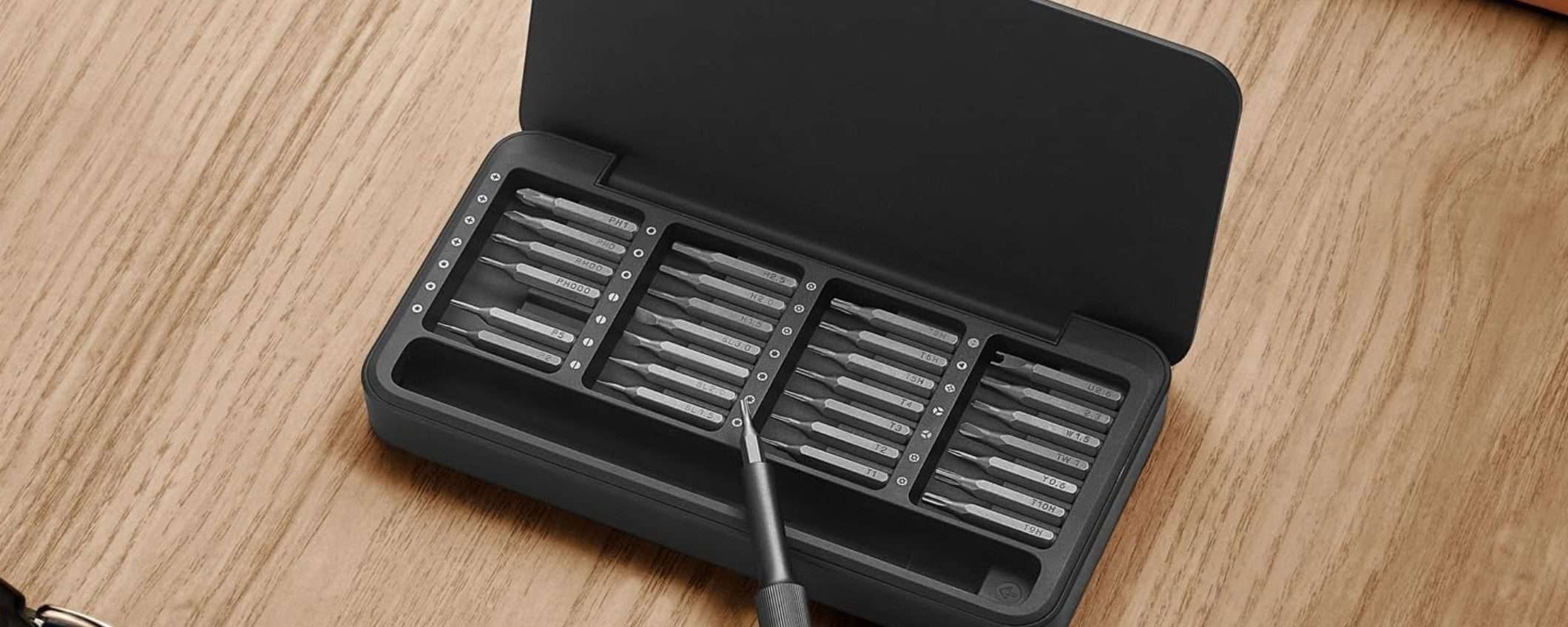 Set di cacciaviti di precisione 28-in-1 in TRIPLO SCONTO su Amazon Set di cacciaviti di precisione 28-in-1 in TRIPLO SCONTO su Amazon