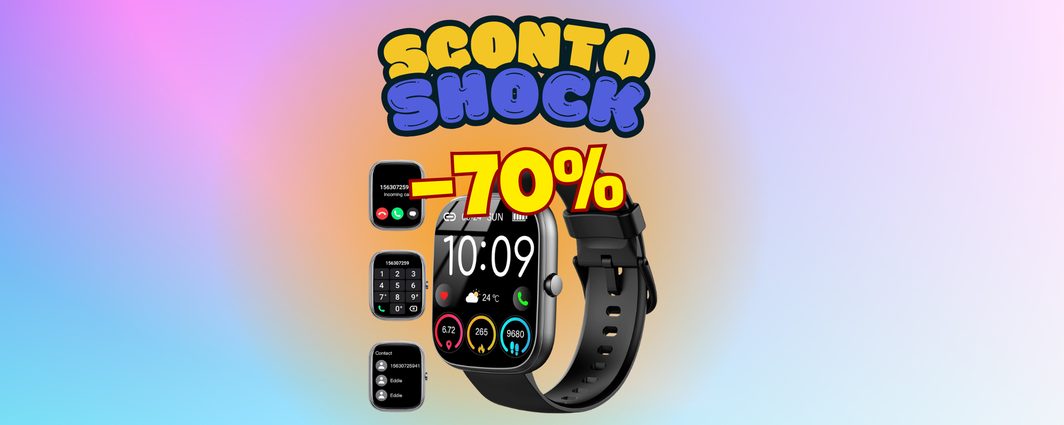 Acquista questo Smartwatch fitness in sconto TOP (-70%) Acquista questo Smartwatch fitness in sconto TOP (-70%)