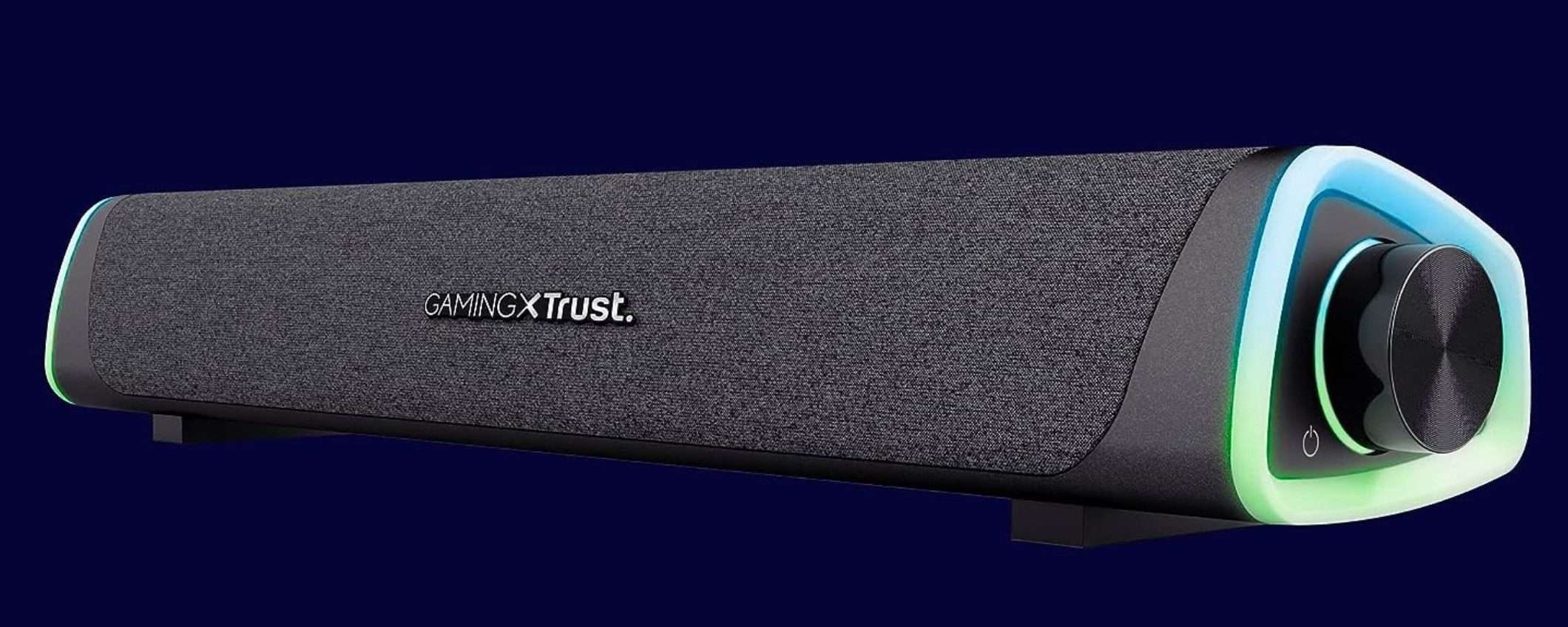 Trust SVENDE TUTTO: soundbar compatta e potente a 23€ su Amazon Trust SVENDE TUTTO: soundbar compatta e potente a 23€ su Amazon