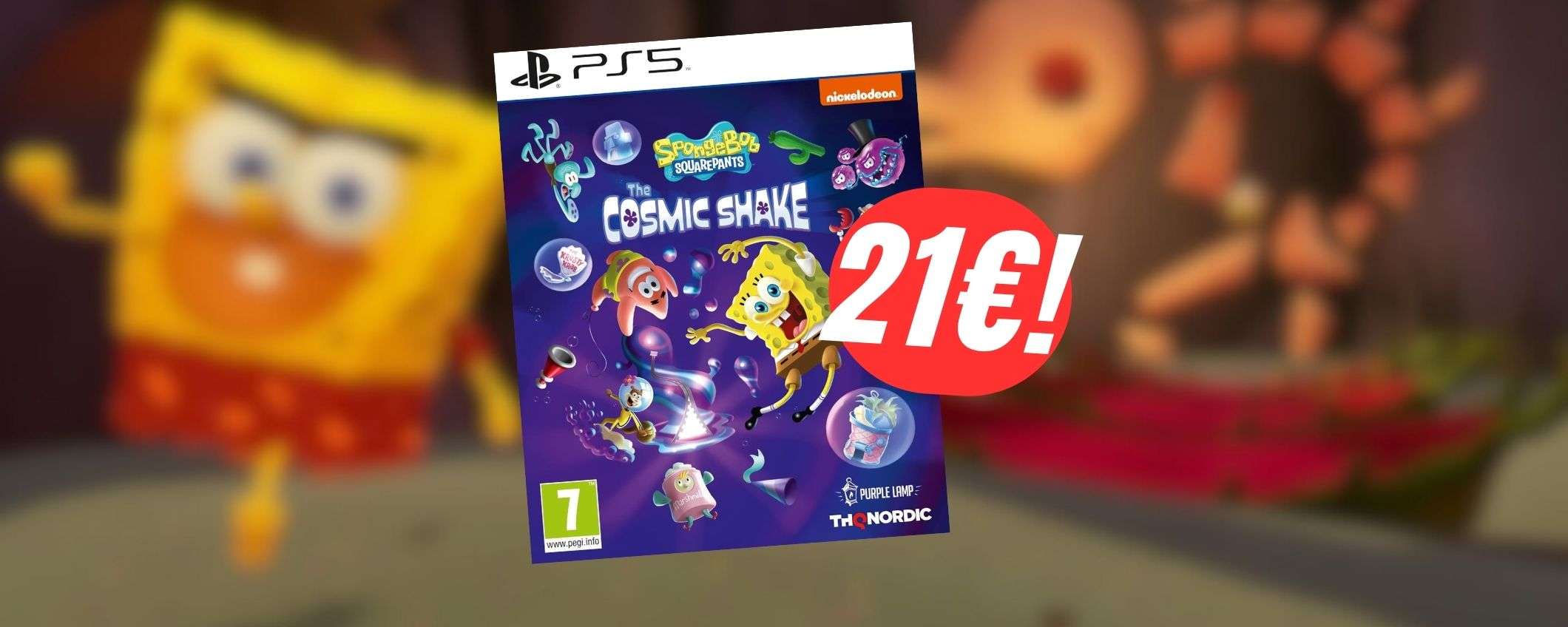 Amazon Prime Day: SpongeBob per PS5 a soli 21€ è da prendere! Amazon Prime Day: SpongeBob per PS5 a soli 21€ è da prendere!