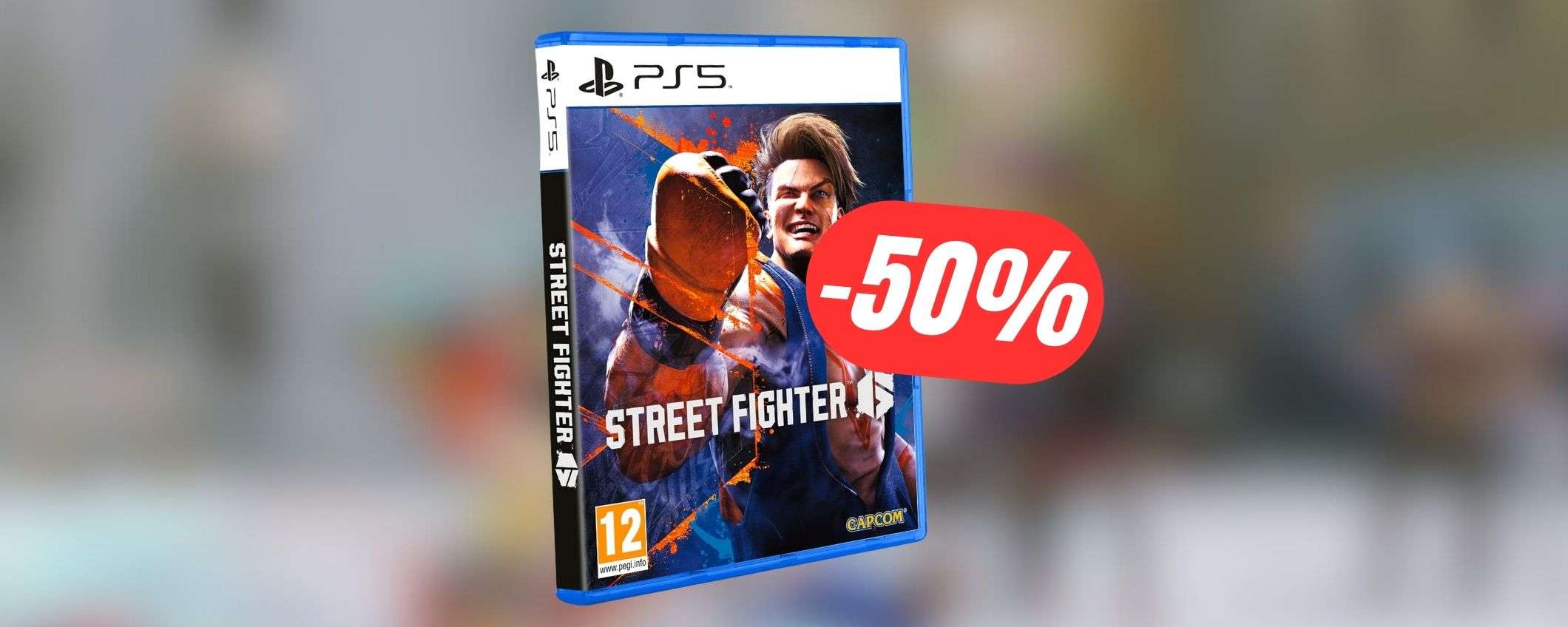 MINIMO STORICO per Street Fighter 6 (in sconto del 50%!) MINIMO STORICO per Street Fighter 6 (in sconto del 50%!)