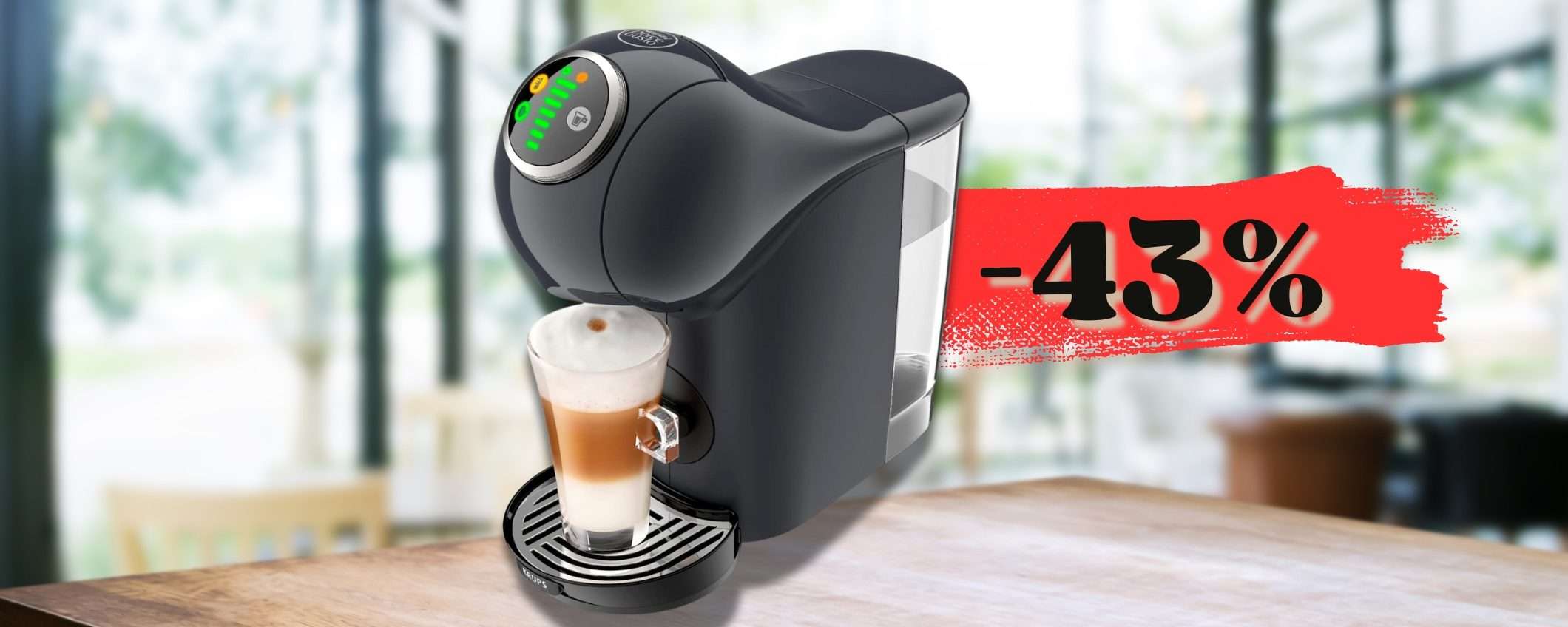 NESCAFÉ DOLCE GUSTO Genio S a prezzo REGALO: caffè e bibite NESCAFÉ DOLCE GUSTO Genio S a prezzo REGALO: caffè e bibite