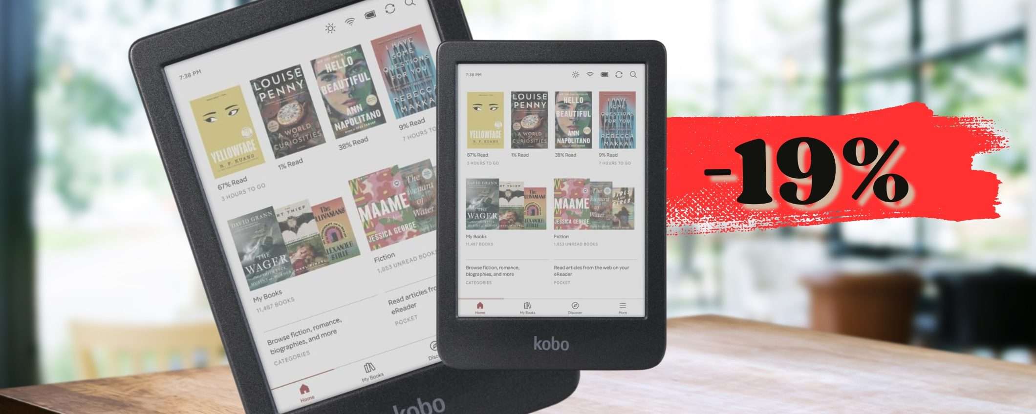 Gli eBook diventano COLORATI con Kobo Clara Colour, sconto Amazon Gli eBook diventano COLORATI con Kobo Clara Colour, sconto Amazon