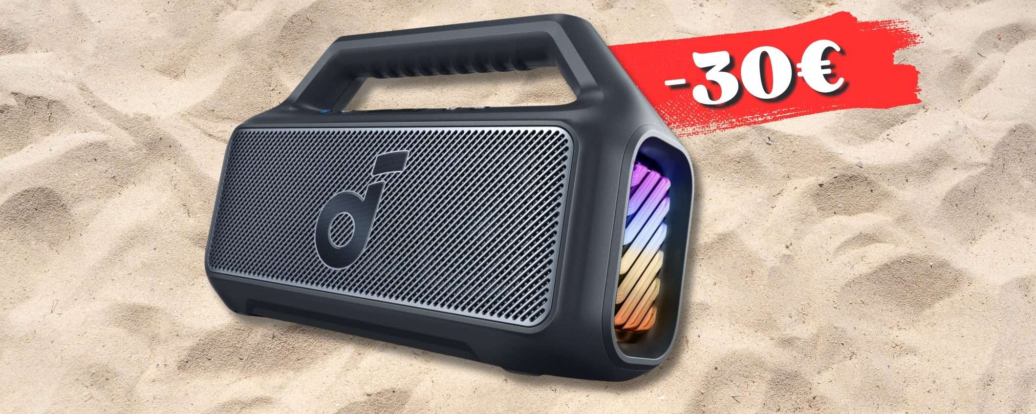 Offerta Soundcore Boom 2: Subwoofer e BassUp 2.0 a prezzo BOMBA Offerta Soundcore Boom 2: Subwoofer e BassUp 2.0 a prezzo BOMBA