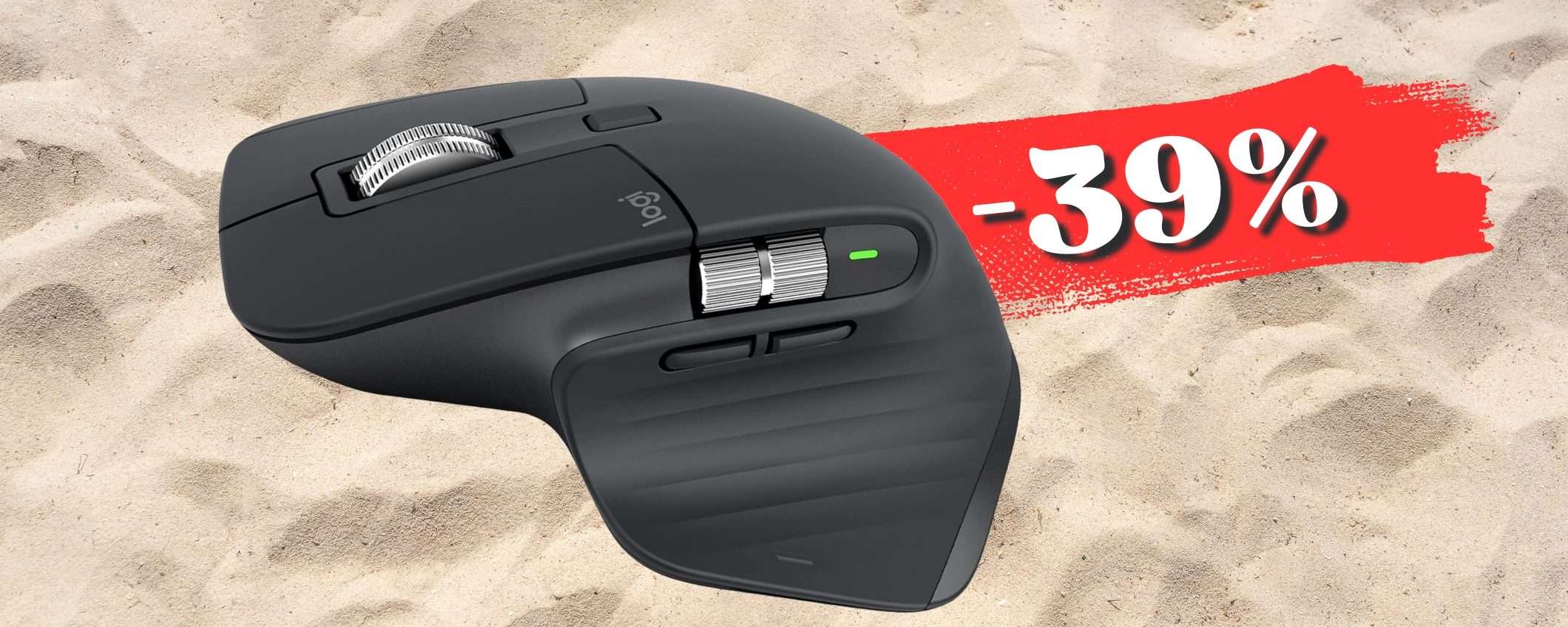 Logitech MX Master 3S è TOP: il mouse che tutti vogliono a prezzo SHOCK Logitech MX Master 3S è TOP: il mouse che tutti vogliono a prezzo SHOCK
