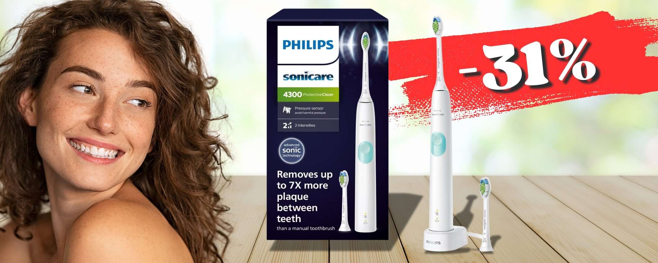 Philips Sonicare in offerta LAMPO: POCHE scorte per sorriso smagliante Philips Sonicare in offerta LAMPO: POCHE scorte per sorriso smagliante