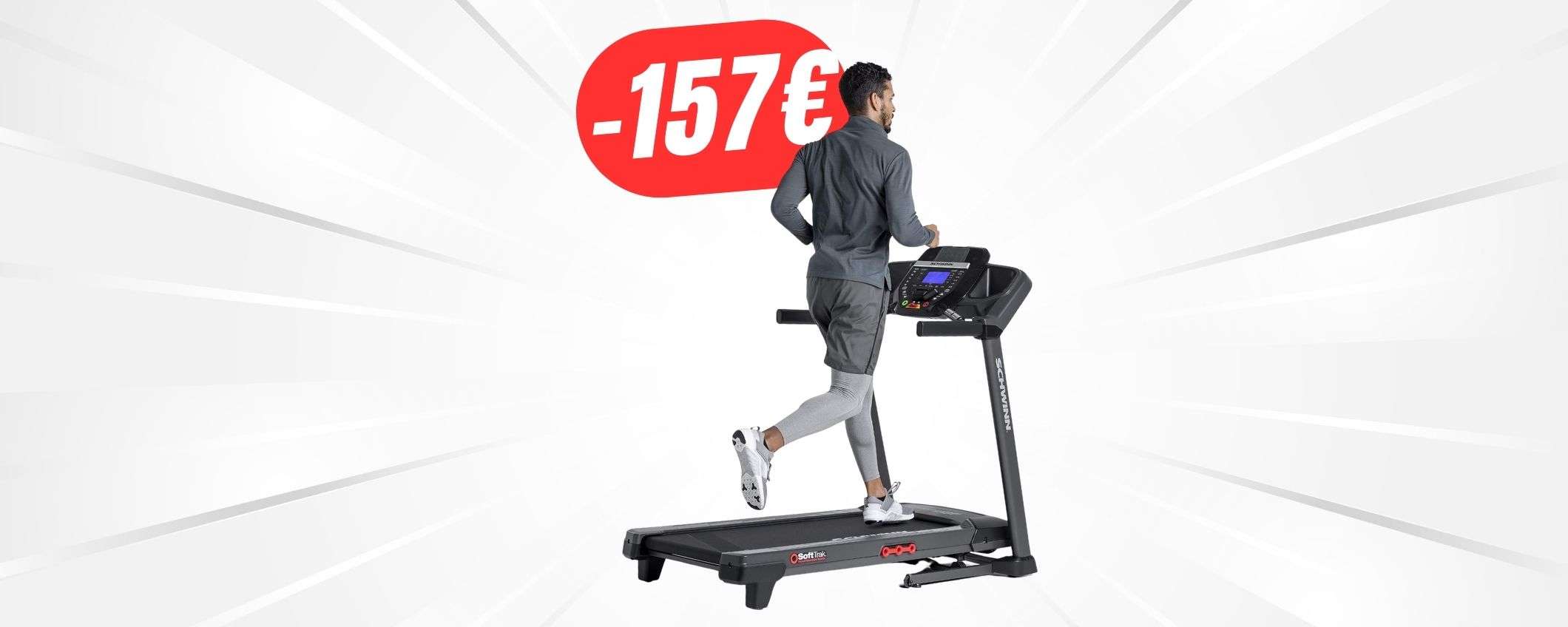 Risparmia -157€ sul TAPIS ROULANT elettrico con VENTILATORE! Risparmia -157€ sul TAPIS ROULANT elettrico con VENTILATORE!
