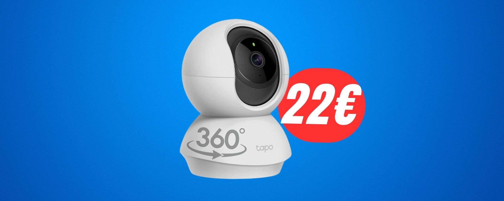 Controlla la tua casa anche in vacanza grazie alla TELECAMERA 360° (a soli 22€!) Controlla la tua casa anche in vacanza grazie alla TELECAMERA 360° (a soli 22€!)