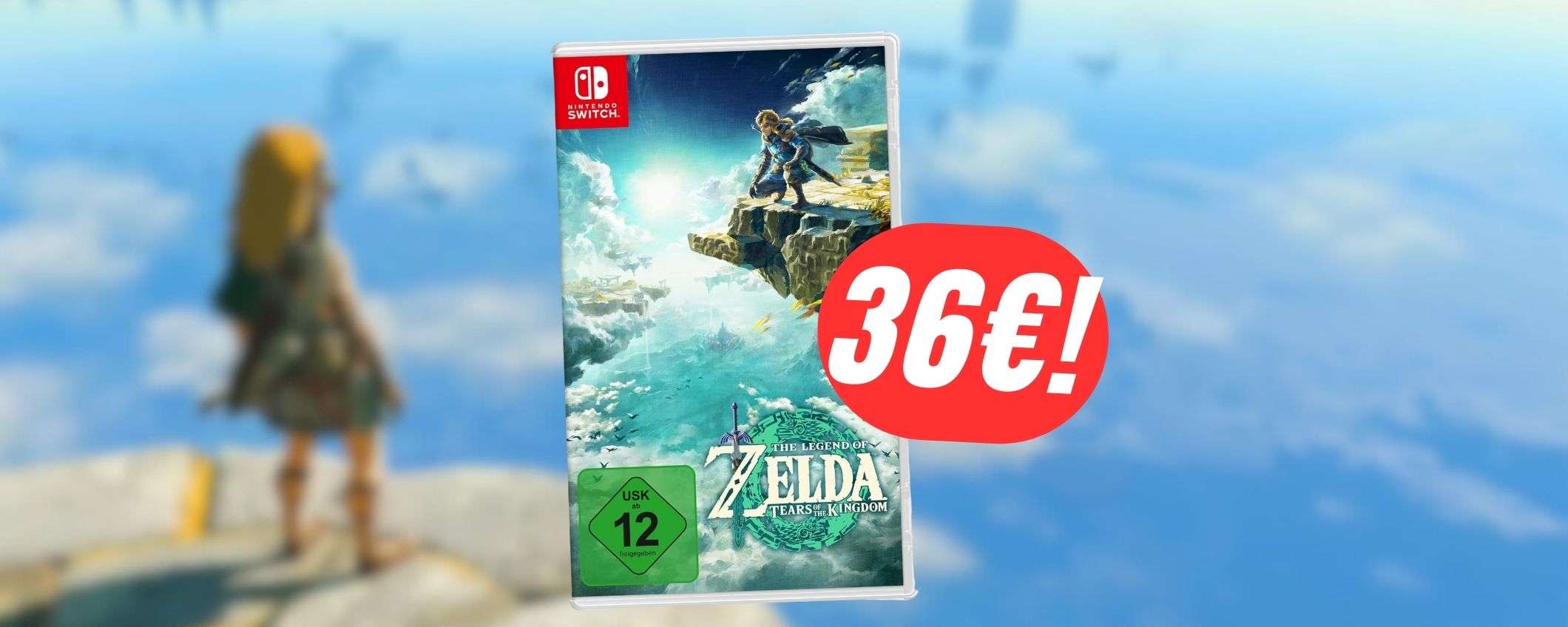 SCONTO SHOCK per The Legend of Zelda: Tears of the Kingdom (solo 36€!) SCONTO SHOCK per The Legend of Zelda: Tears of the Kingdom (solo 36€!)