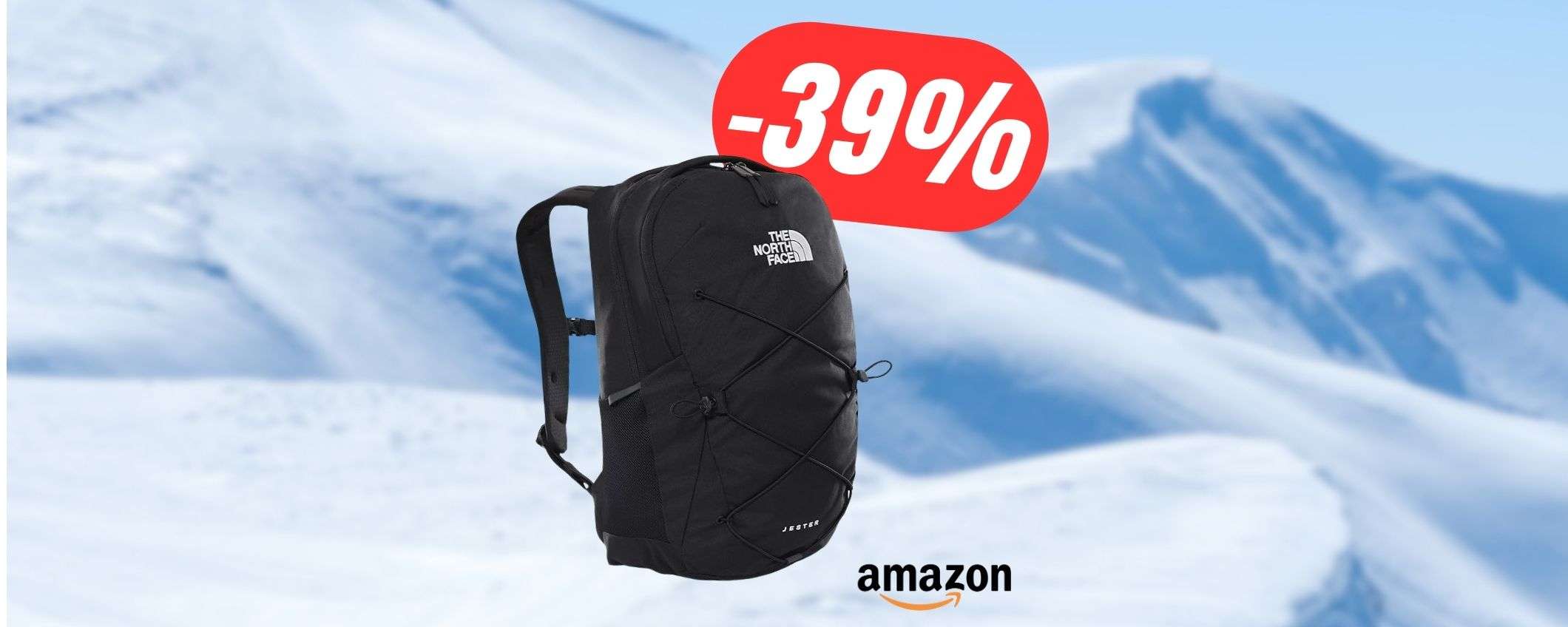 Solo 54€ per l'iconico ZAINO da VIAGGIO The North Face! Solo 54€ per l'iconico ZAINO da VIAGGIO The North Face!