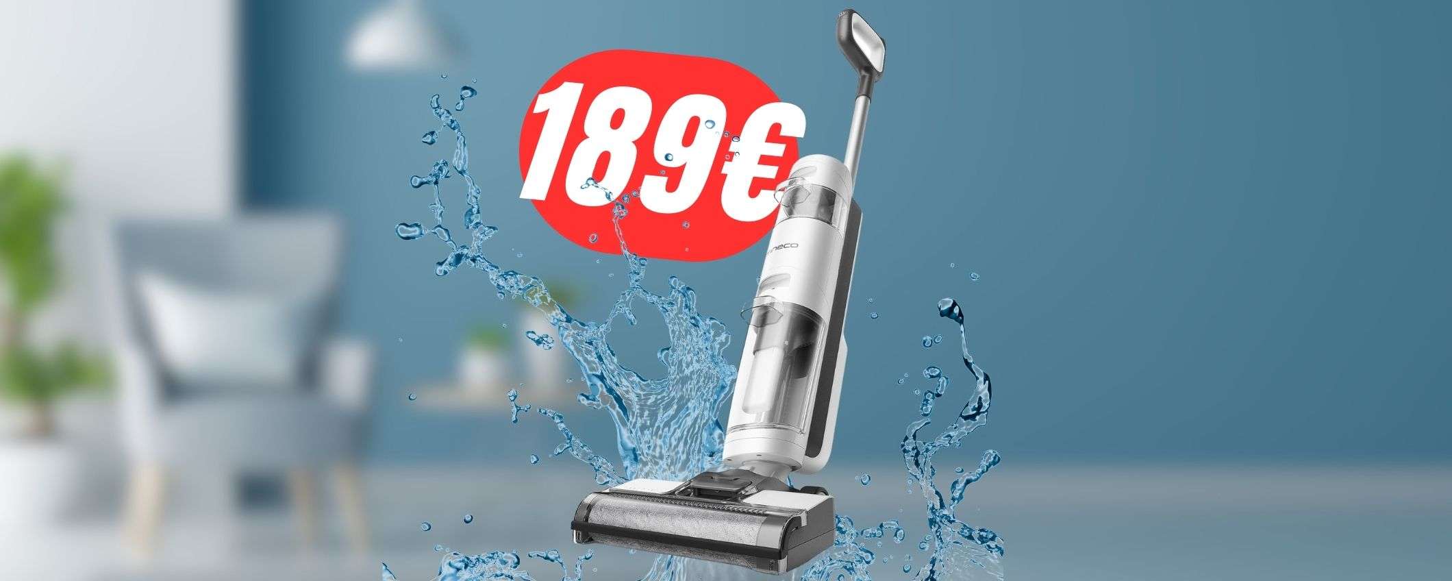 Risparmia 100€ e pulisci casa in una passata con l'aspirapolvere e lavapavimenti Tineco! Risparmia 100€ e pulisci casa in una passata con l'aspirapolvere e lavapavimenti Tineco!