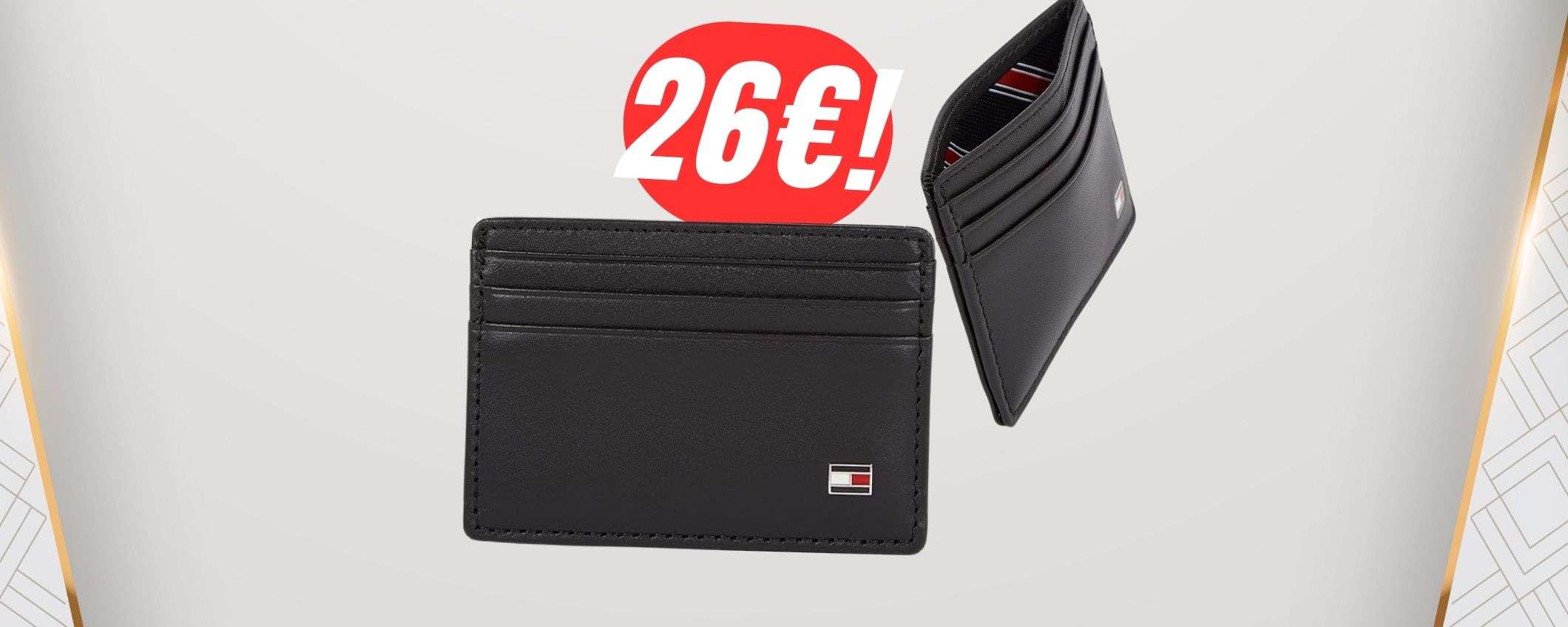 Mini portafogli Tommy Hilfiger a 26€ col COUPON: c'è anche la fessura per le banconote! Mini portafogli Tommy Hilfiger a 26€ col COUPON: c'è anche la fessura per le banconote!