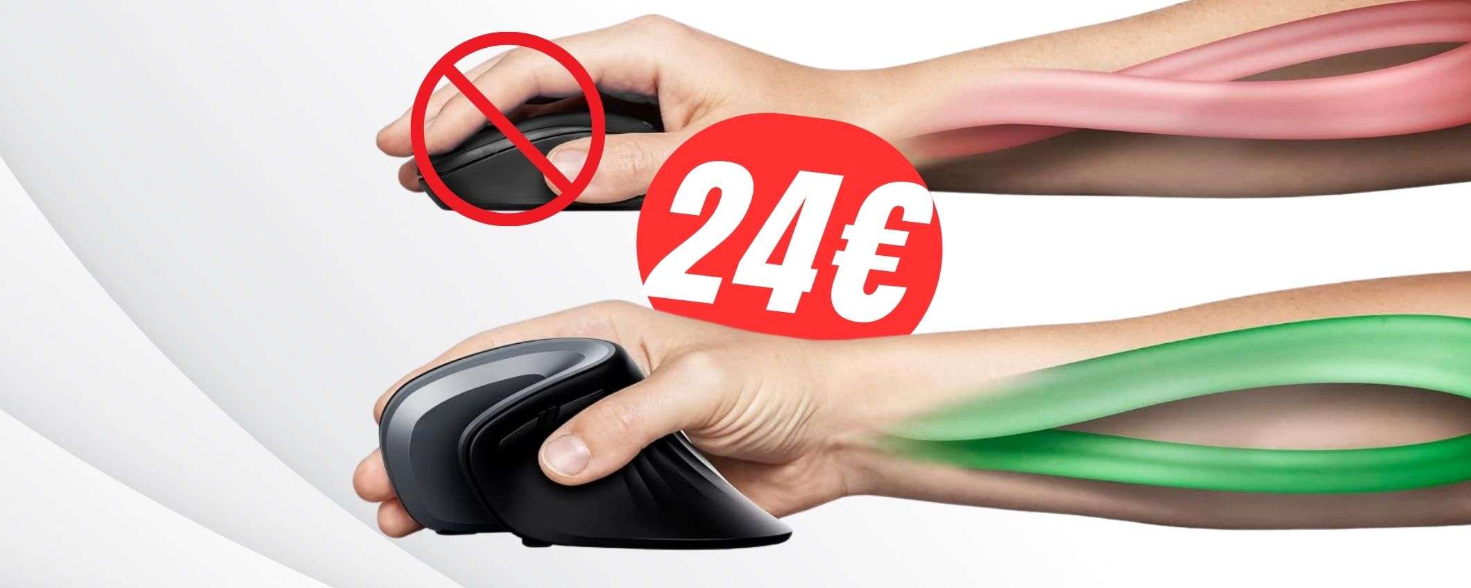 Dimentica i dolori al polso con il MOUSE VERTICALE di Trust (24€!) Dimentica i dolori al polso con il MOUSE VERTICALE di Trust (24€!)