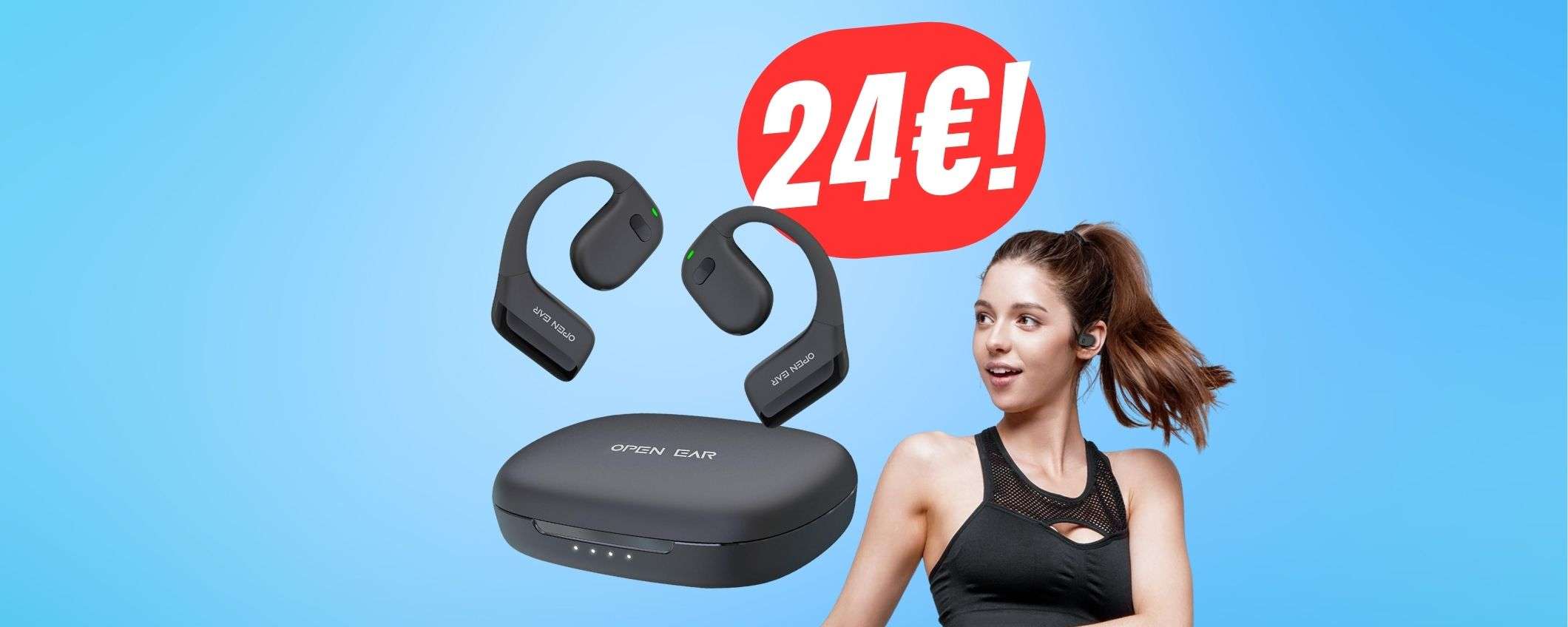 Addio agli auricolari che cadono mentre corri: quelli perfetti costano 24€! Addio agli auricolari che cadono mentre corri: quelli perfetti costano 24€!