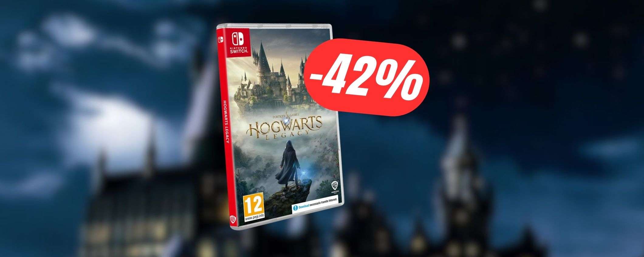 Vivi la magia di Harry Potter sulla tua Switch grazie a Hogwarts Legacy (-42%!) Vivi la magia di Harry Potter sulla tua Switch grazie a Hogwarts Legacy (-42%!)