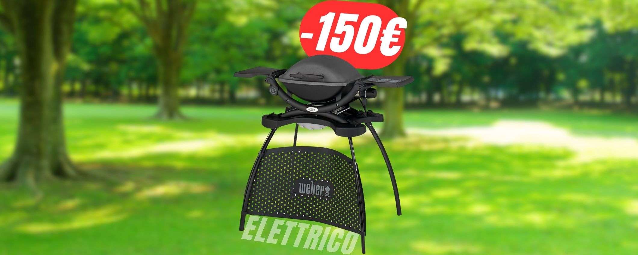 Barbecue elettrico: risparmia -150€ e goditi grigliate senza odori in casa! Barbecue elettrico: risparmia -150€ e goditi grigliate senza odori in casa!