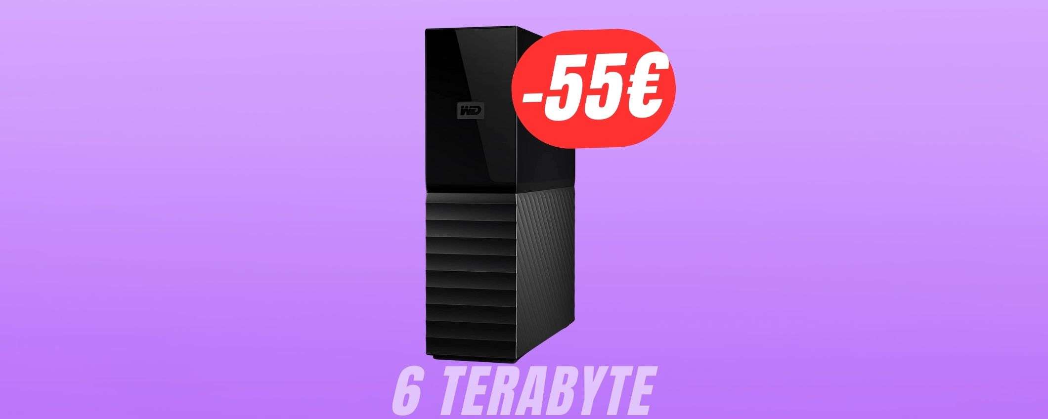 Conserva tutti i tuoi video con l'HARD DISK da 6TB a 154€ (-26%)! Conserva tutti i tuoi video con l'HARD DISK da 6TB a 154€ (-26%)!