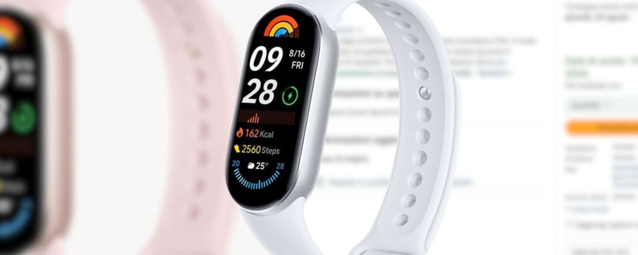 Xiaomi Smart Band 9 è già su Amazon Italia in PREORDINE: prezzo e uscita Xiaomi Smart Band 9 è già su Amazon Italia in PREORDINE: prezzo e uscita