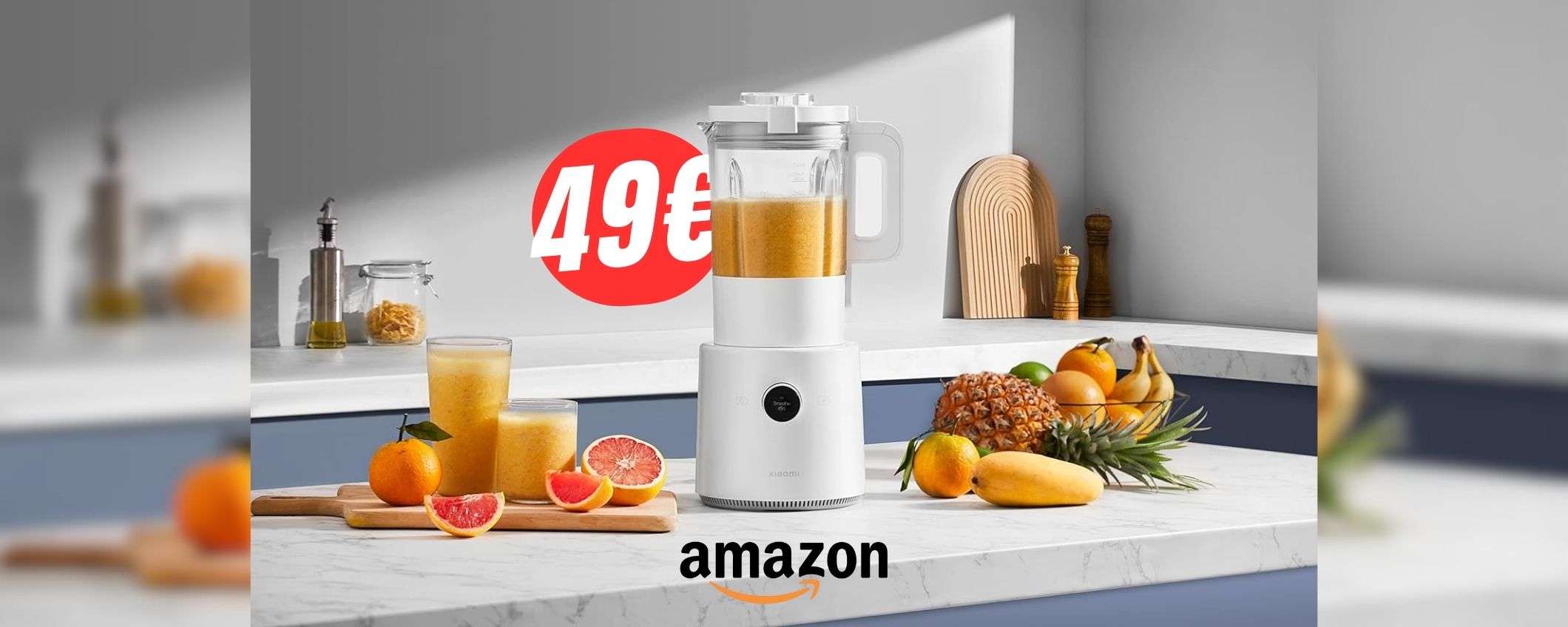 Il FRULLATORE XIAOMI trita qualsiasi cosa ed è scontatissimo (49€!) Il FRULLATORE XIAOMI trita qualsiasi cosa ed è scontatissimo (49€!)