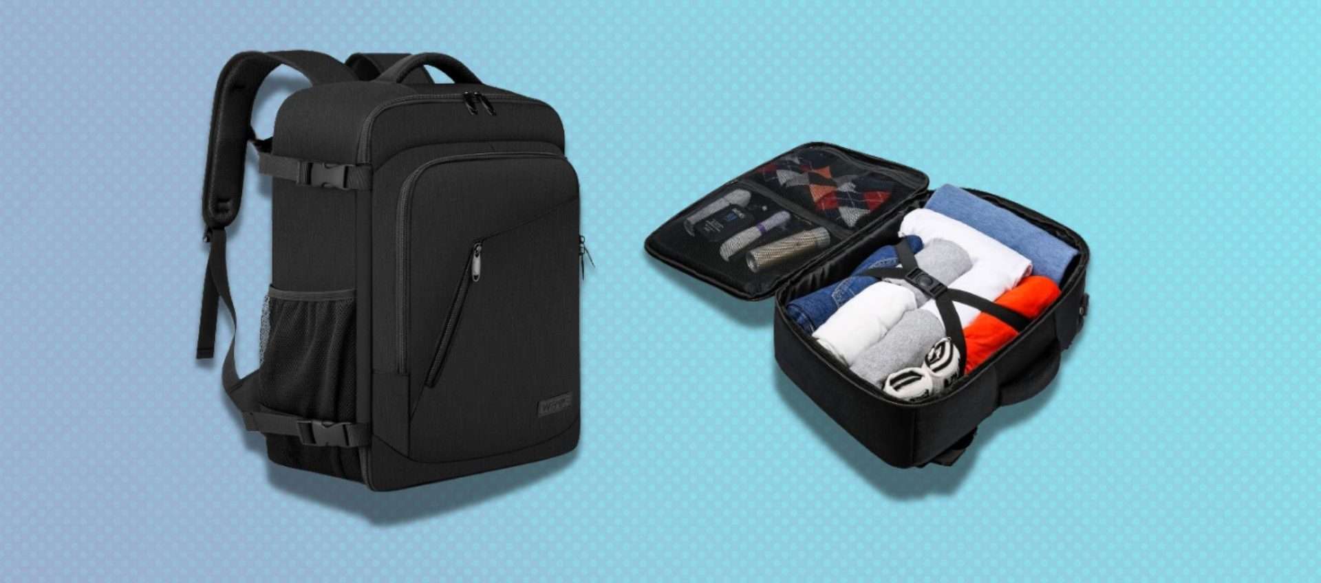 Zaino da viaggio in offerta a 37€: lo puoi portare in cabina senza pagare Zaino da viaggio in offerta a 37€: lo puoi portare in cabina senza pagare