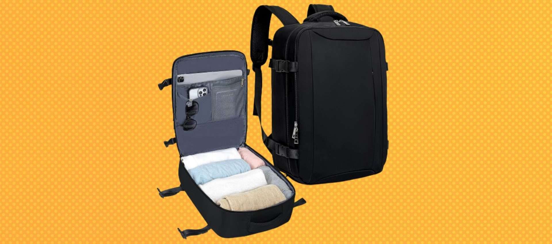 Zaino da viaggio per Easy Jet a soli 33,95€: la soluzione perfetta per le vacanze Zaino da viaggio per Easy Jet a soli 33,95€: la soluzione perfetta per le vacanze