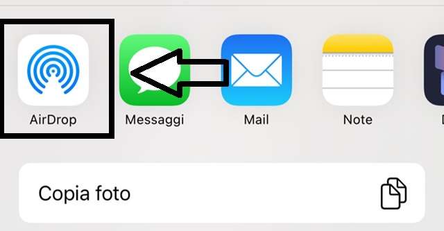 AirDrop di cosa si tratta
