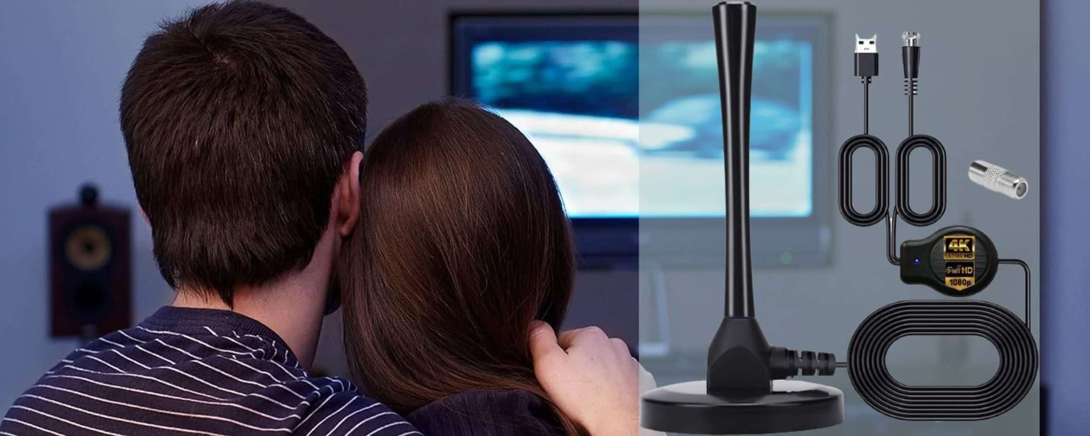 Digitale terrestre che non va ADDIO: risolvi con l'antenna amplificata a 12€ Digitale terrestre che non va ADDIO: risolvi con l'antenna amplificata a 12€