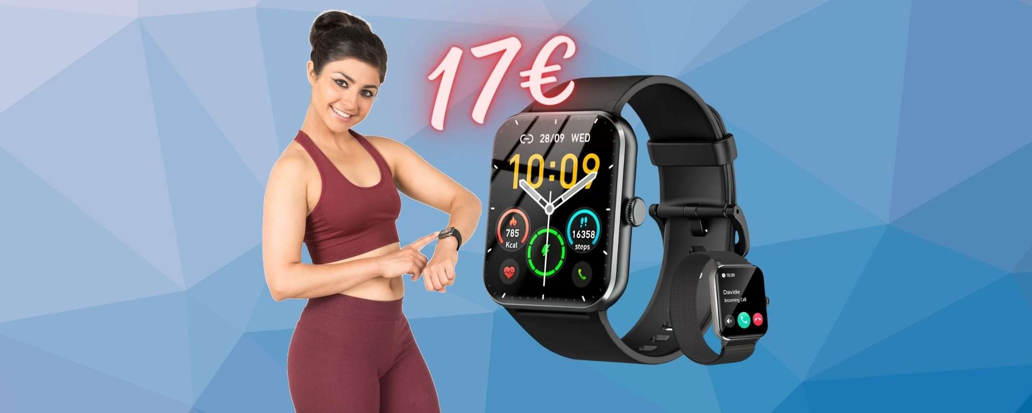 APPENA 17€ per questo smartwatch con funzione chiamata (errore prezzo?) APPENA 17€ per questo smartwatch con funzione chiamata (errore prezzo?)
