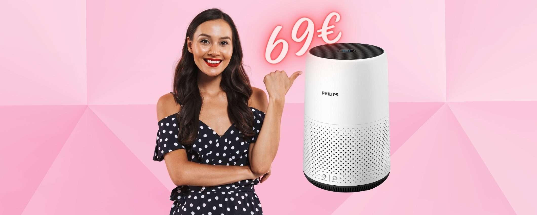 Appena 69€ per il purificatore d'aria Philips 800 Series (-61% Amazon) Appena 69€ per il purificatore d'aria Philips 800 Series (-61% Amazon)