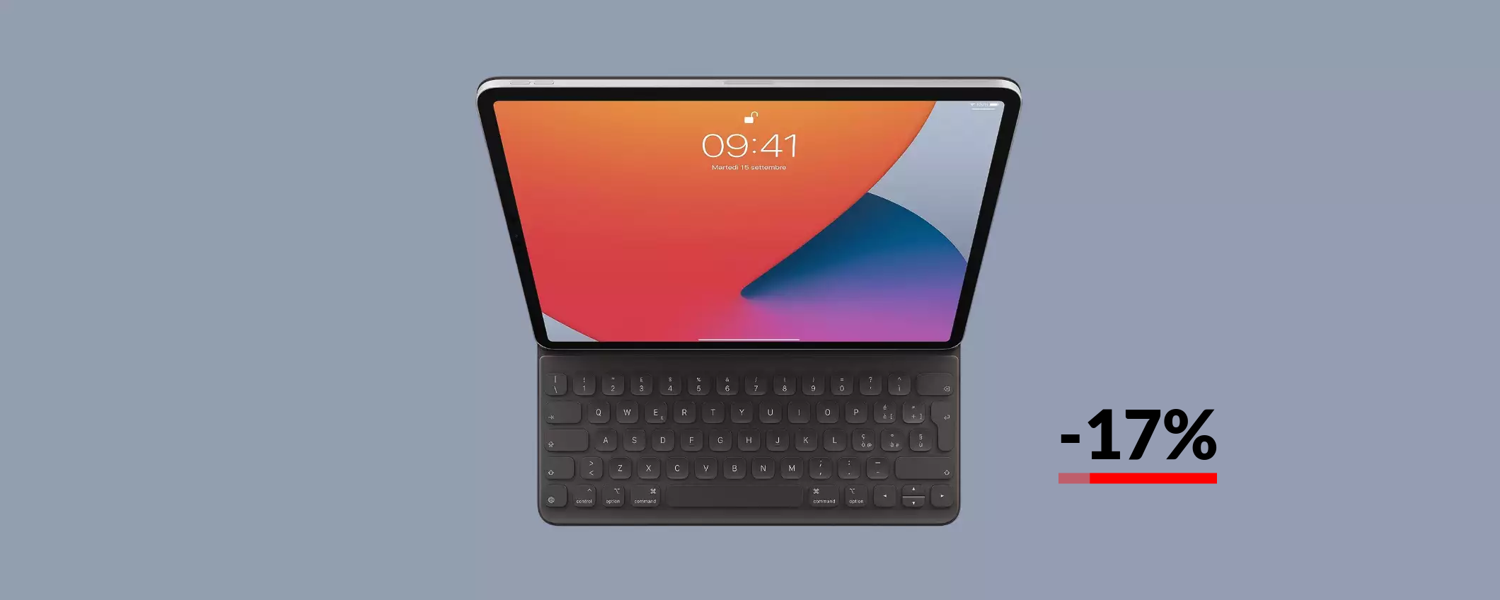 Apple Smart Keyboard Folio per iPad Pro 12,9'' in SCONTO (-40€) Apple Smart Keyboard Folio per iPad Pro 12,9'' in SCONTO (-40€)