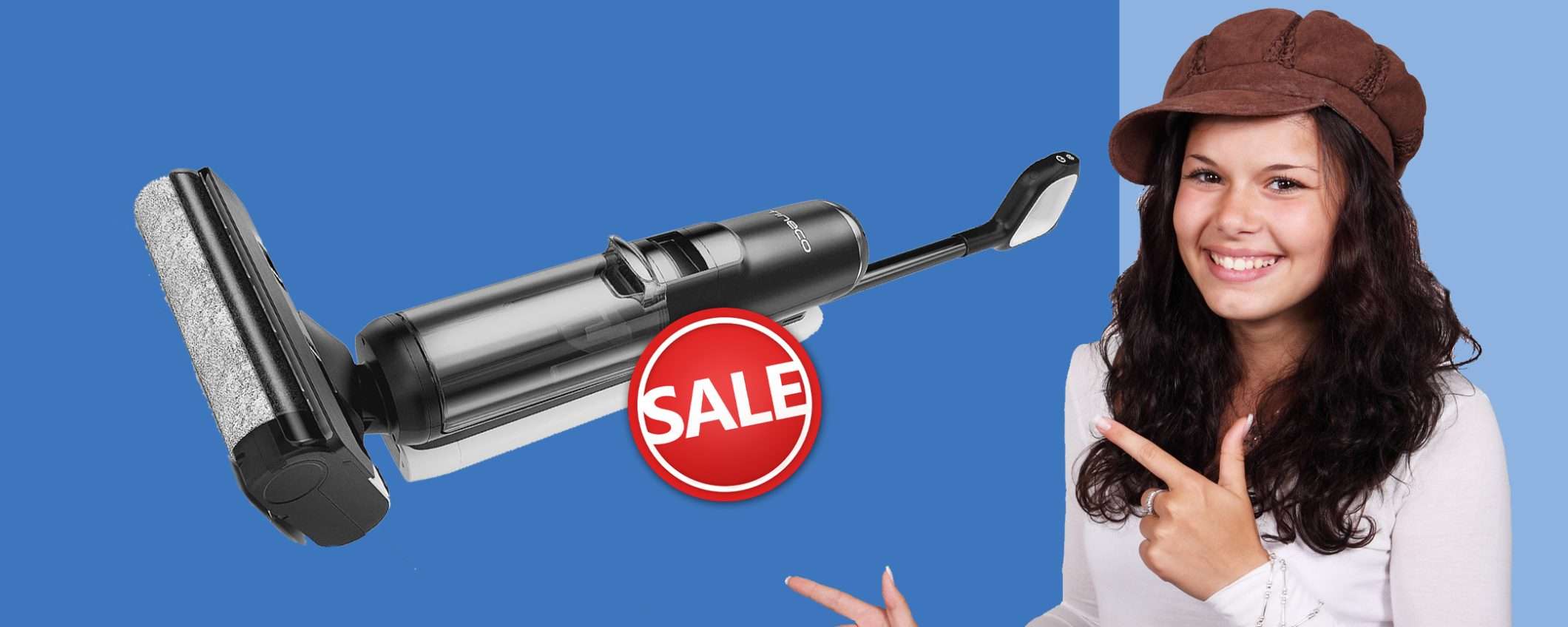 Aspirapolvere Tineco Floor One S5: sconto coupon SUPER (-80€) Aspirapolvere Tineco Floor One S5: sconto coupon SUPER (-80€)