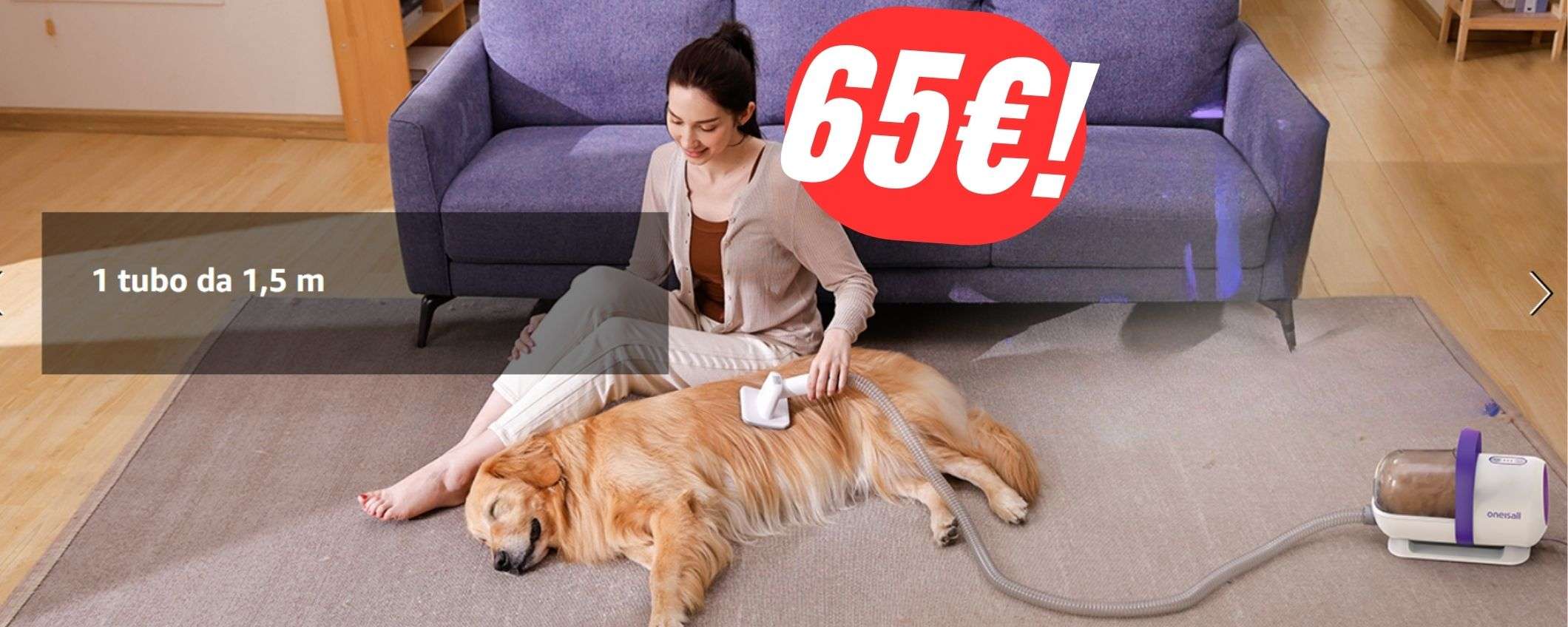 ADDIO ai PELI del tuo CANE in giro per casa grazie a questo aspirapolvere (-23%) ADDIO ai PELI del tuo CANE in giro per casa grazie a questo aspirapolvere (-23%)