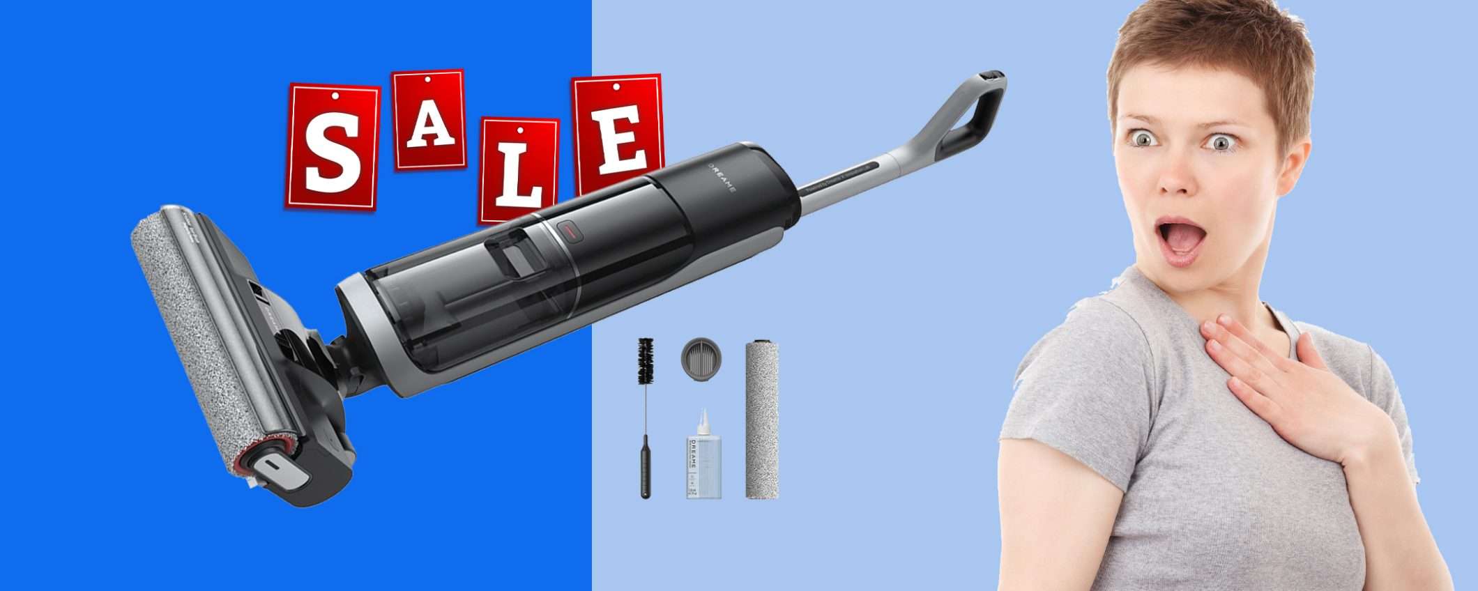 Aspirapolvere dreame H14 POTENTISSIMO: prezzo TOP (-100€) Aspirapolvere dreame H14 POTENTISSIMO: prezzo TOP (-100€)