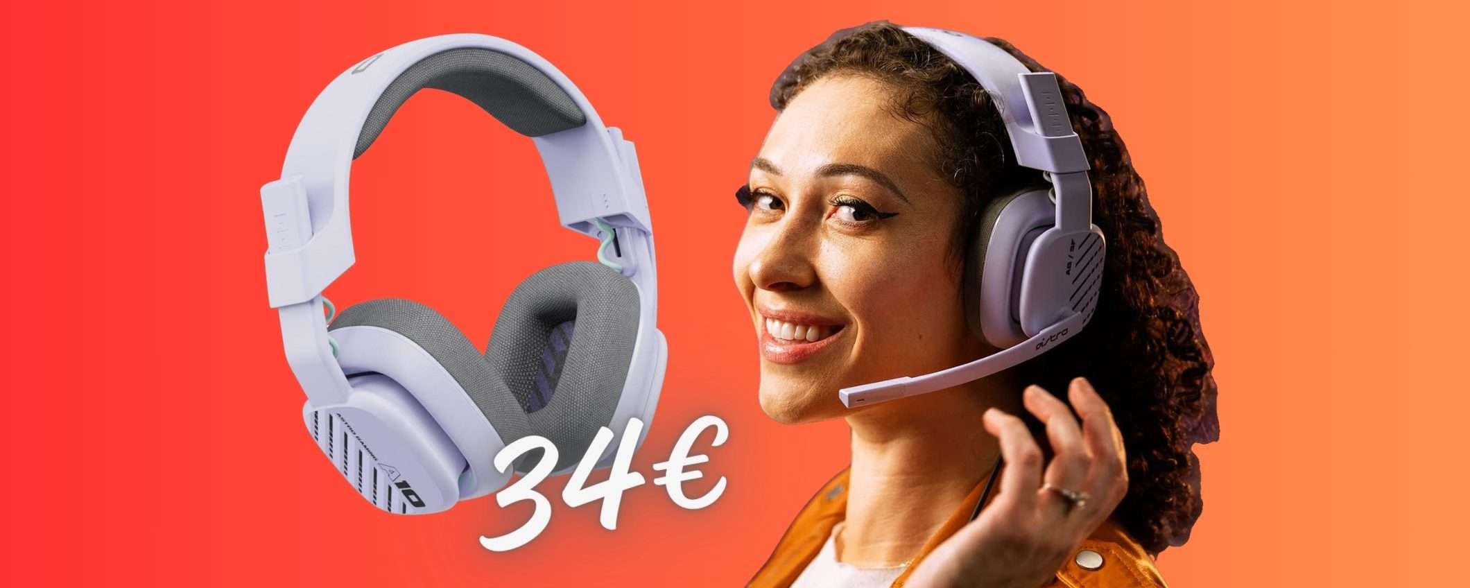 ASTRO A10: cuffie Gaming da SOGNO a un PREZZO da non credere (34€) ASTRO A10: cuffie Gaming da SOGNO a un PREZZO da non credere (34€)