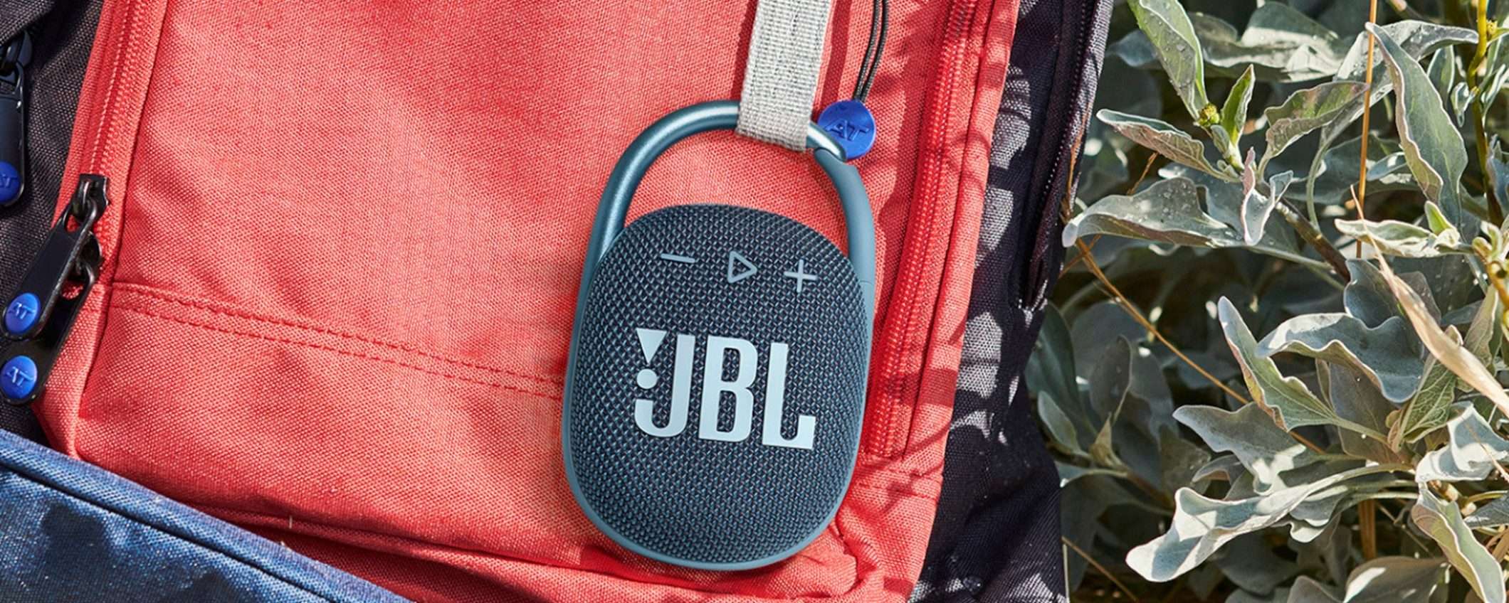Speaker Bluetooth JBL CLIP 4: mai visto a un prezzo così basso! Speaker Bluetooth JBL CLIP 4: mai visto a un prezzo così basso!