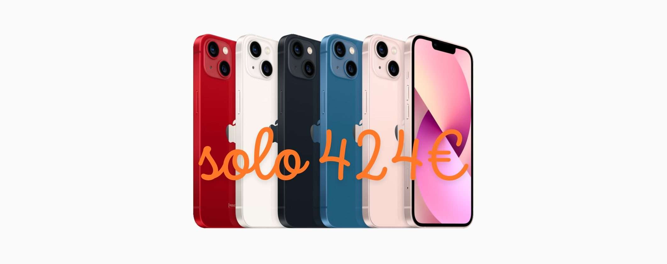 BOMBA iPhone 13 128GB: RICONDIZIONATO su eBay tuo a 424€ BOMBA iPhone 13 128GB: RICONDIZIONATO su eBay tuo a 424€