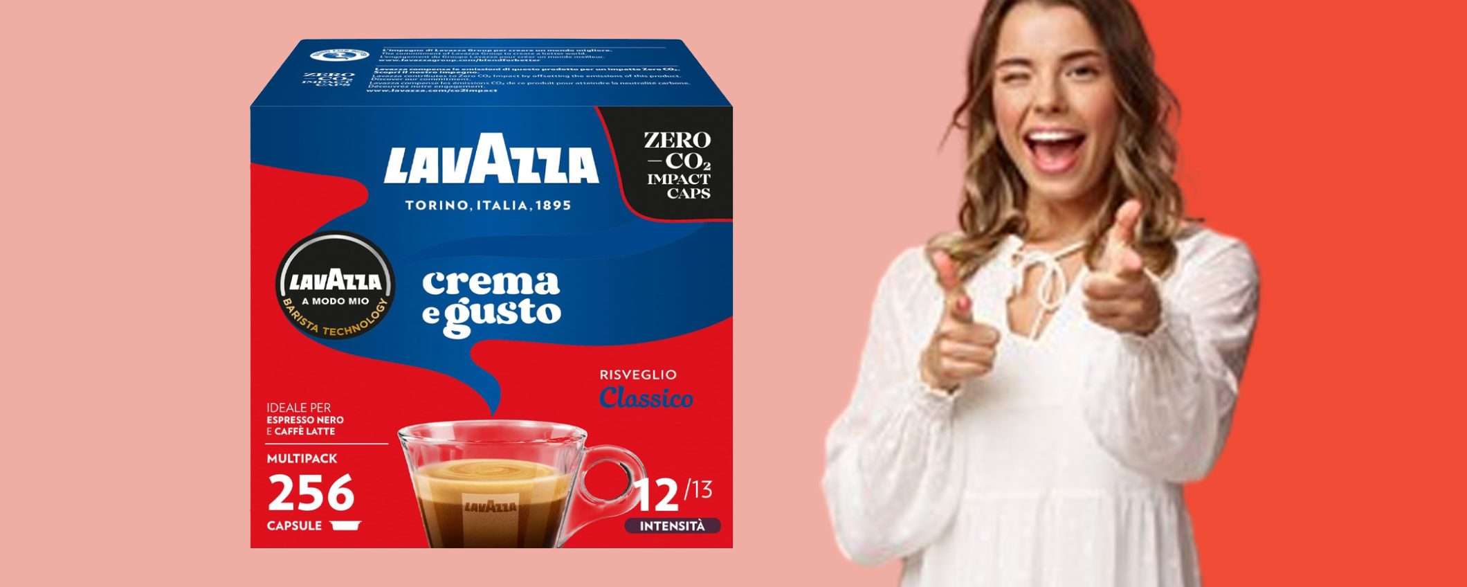 Capsule Lavazza Crema e Gusto (256pz): offerta TOP (0,20€/caps) Capsule Lavazza Crema e Gusto (256pz): offerta TOP (0,20€/caps)