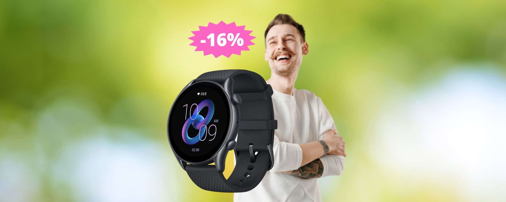 Amazfit GTR 3 Pro: sconto ESCLUSIVO del 16% su Amazon Amazfit GTR 3 Pro: sconto ESCLUSIVO del 16% su Amazon