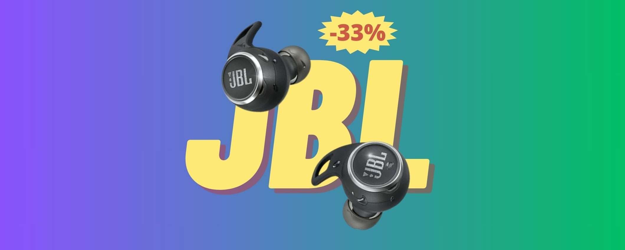 Auricolari JBL Reflect Aero: sconto EPICO del 33% su Amazon Auricolari JBL Reflect Aero: sconto EPICO del 33% su Amazon