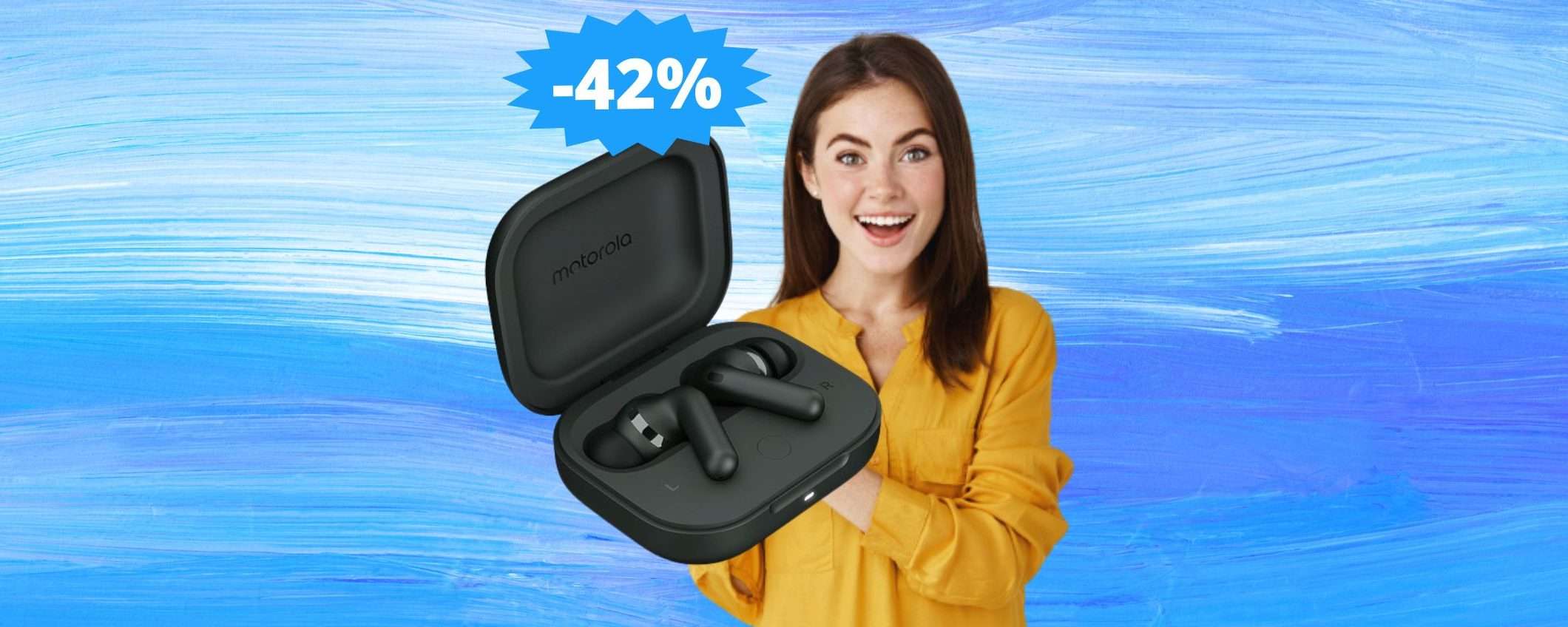 Auricolari Motorola Moto Buds+: eleganti, potenti e in MEGA sconto Auricolari Motorola Moto Buds+: eleganti, potenti e in MEGA sconto