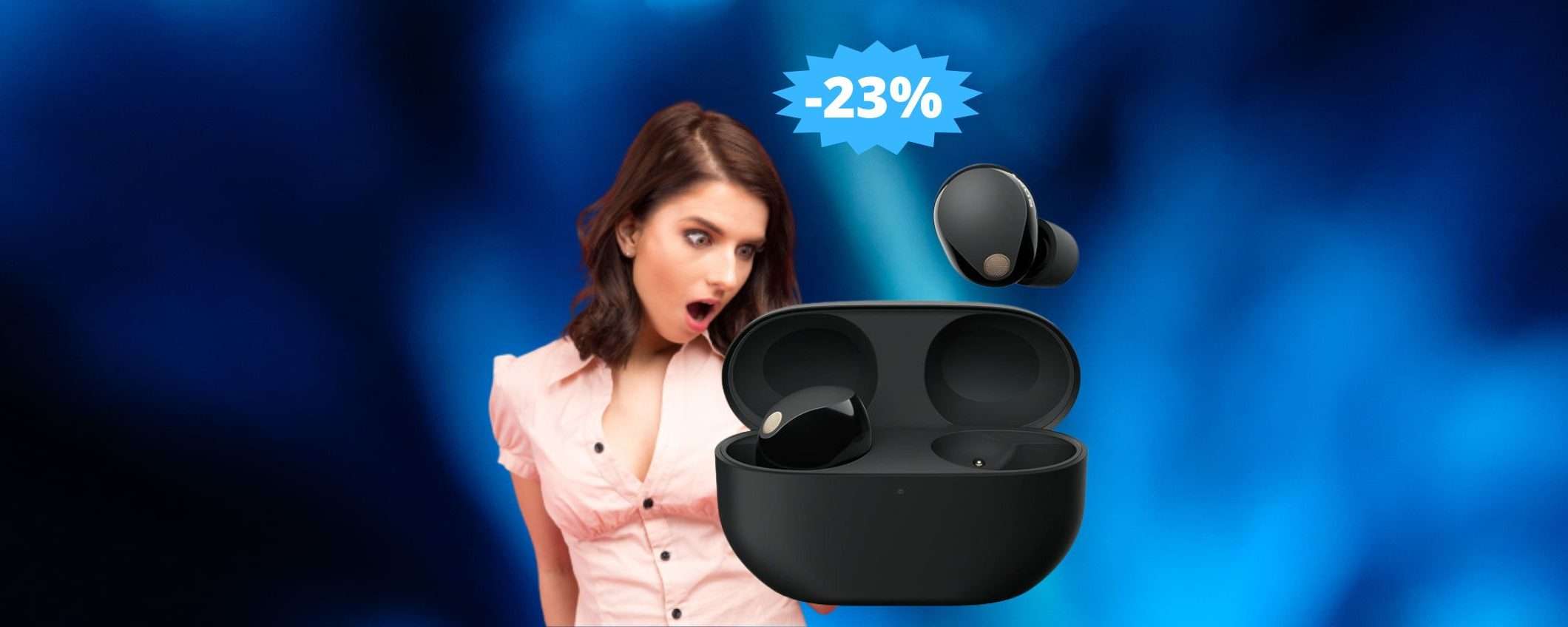 Auricolari Sony WF-1000XM5: il suono PREMIUM che meriti (-23%) Auricolari Sony WF-1000XM5: il suono PREMIUM che meriti (-23%)